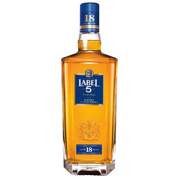 Label 5 Whisky Scotch 18 Anos