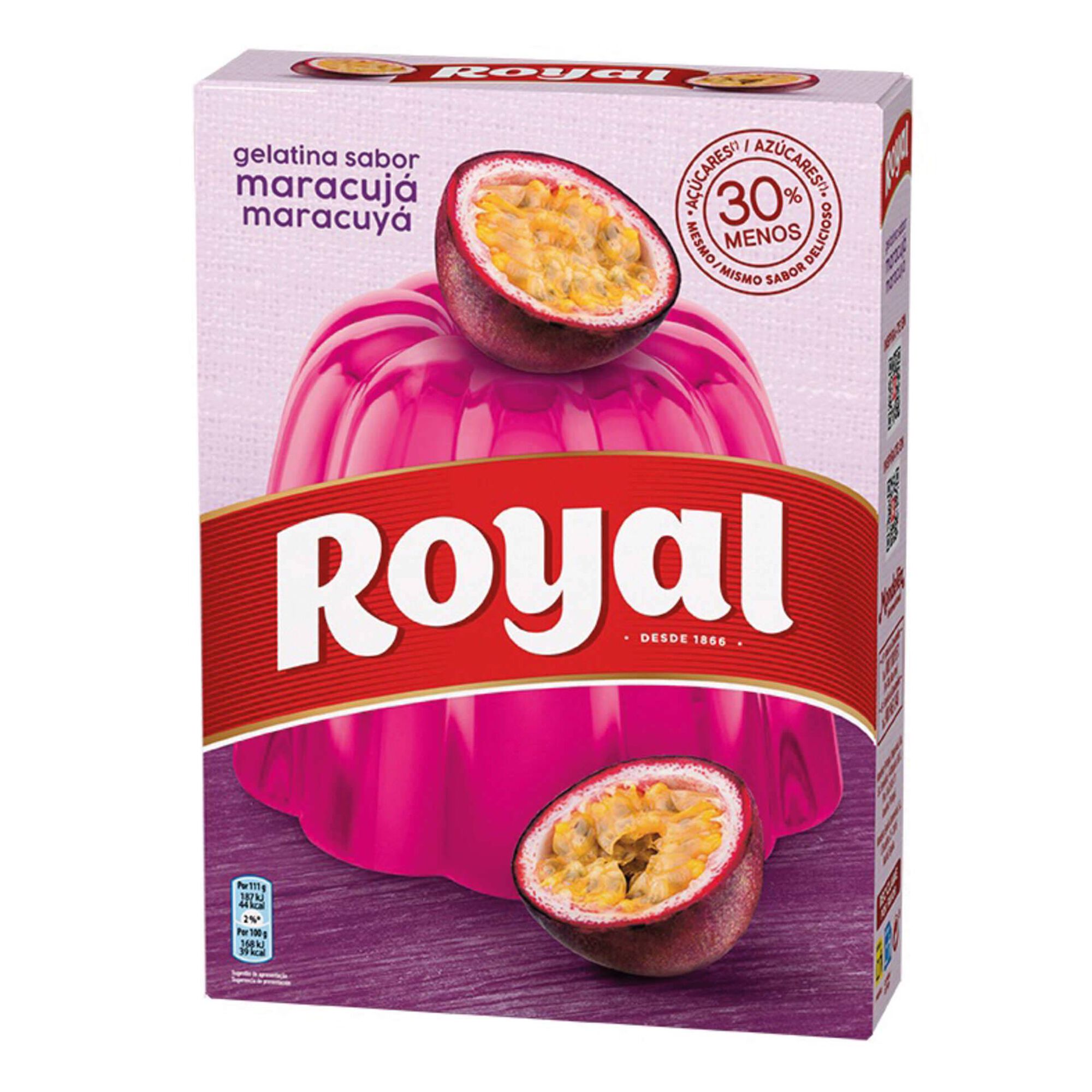 Gelatina em Pó de Maracujá