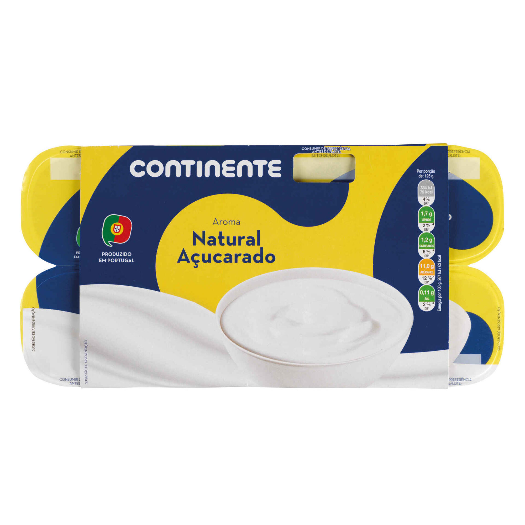 Iogurte Natural Açucarado