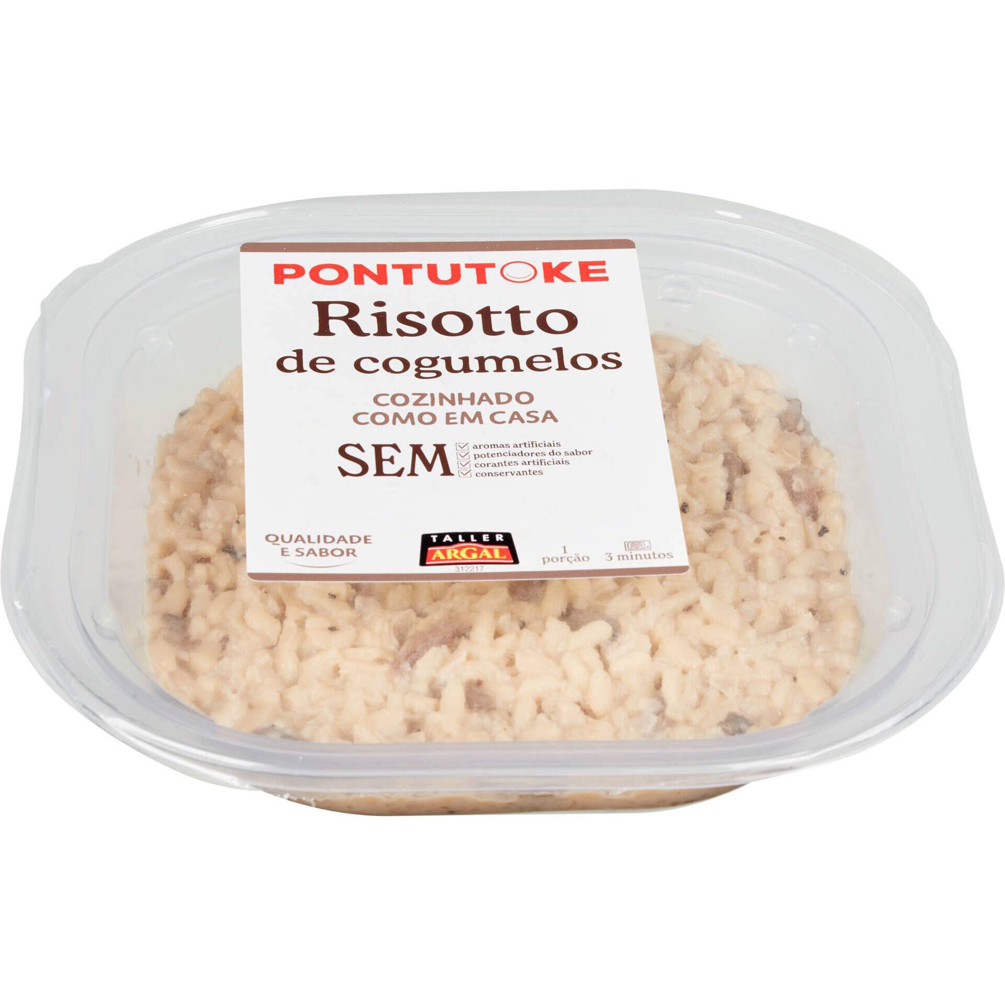 Risotto de Cogumelos Argarl