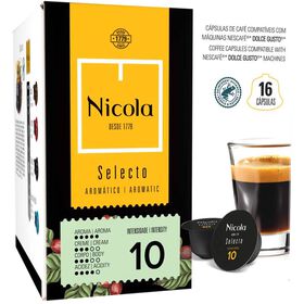 C&aacute;psulas de Caf&eacute; Selecto Int 10 Nicola