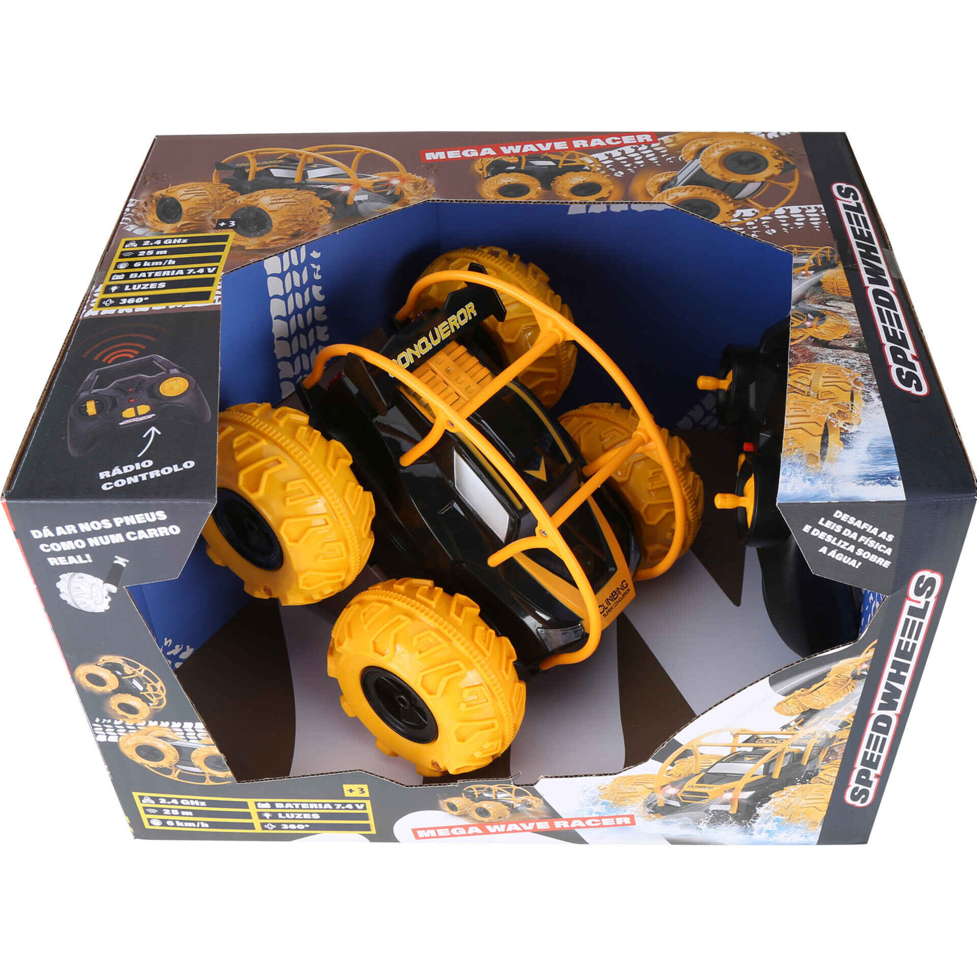 Zoko Speed Wheels - Mega Wave Racer Telecomandado 360&ordm;