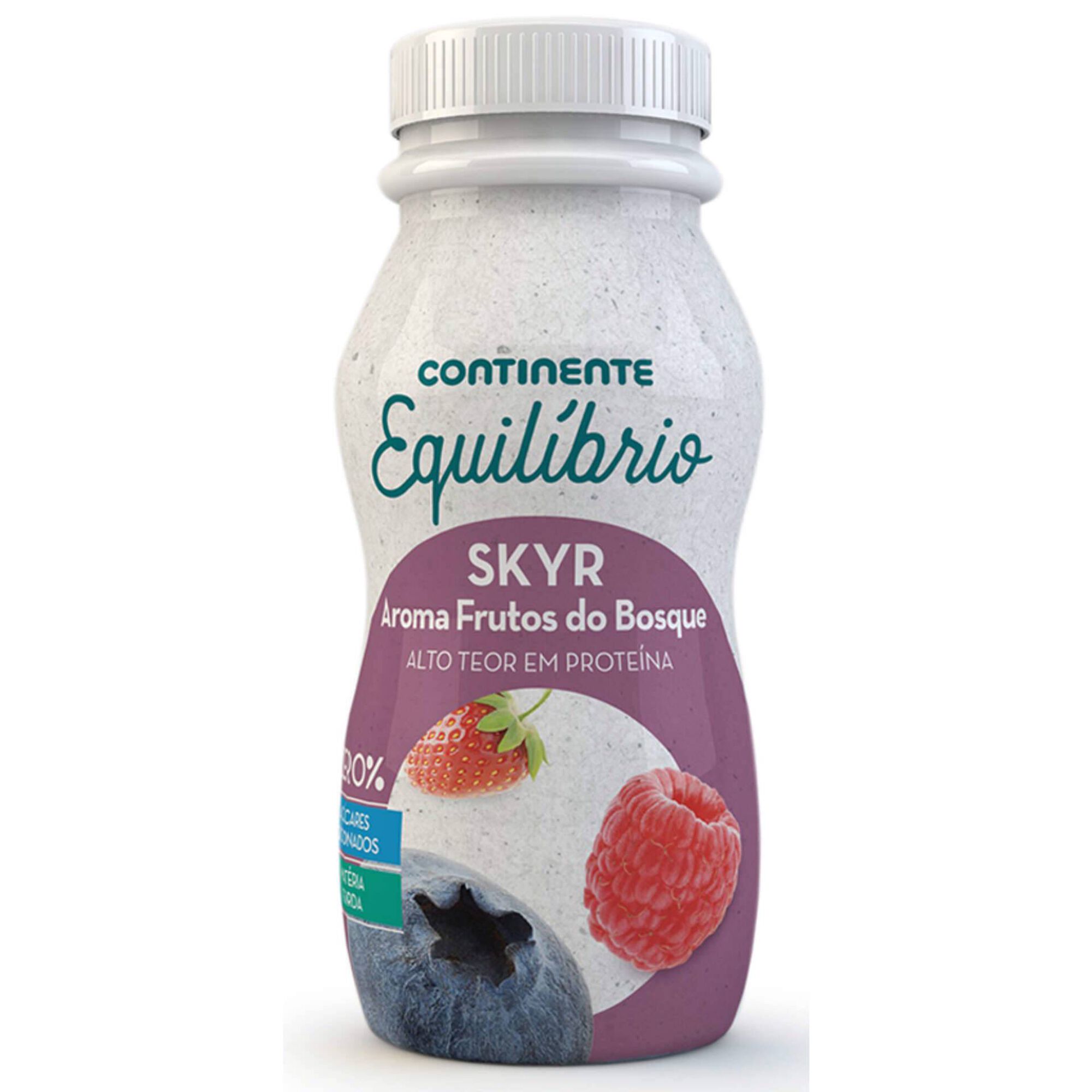 Iogurte Líquido Skyr Frutos Bosque Iogurte Líquido Skyr Frutos Bosque