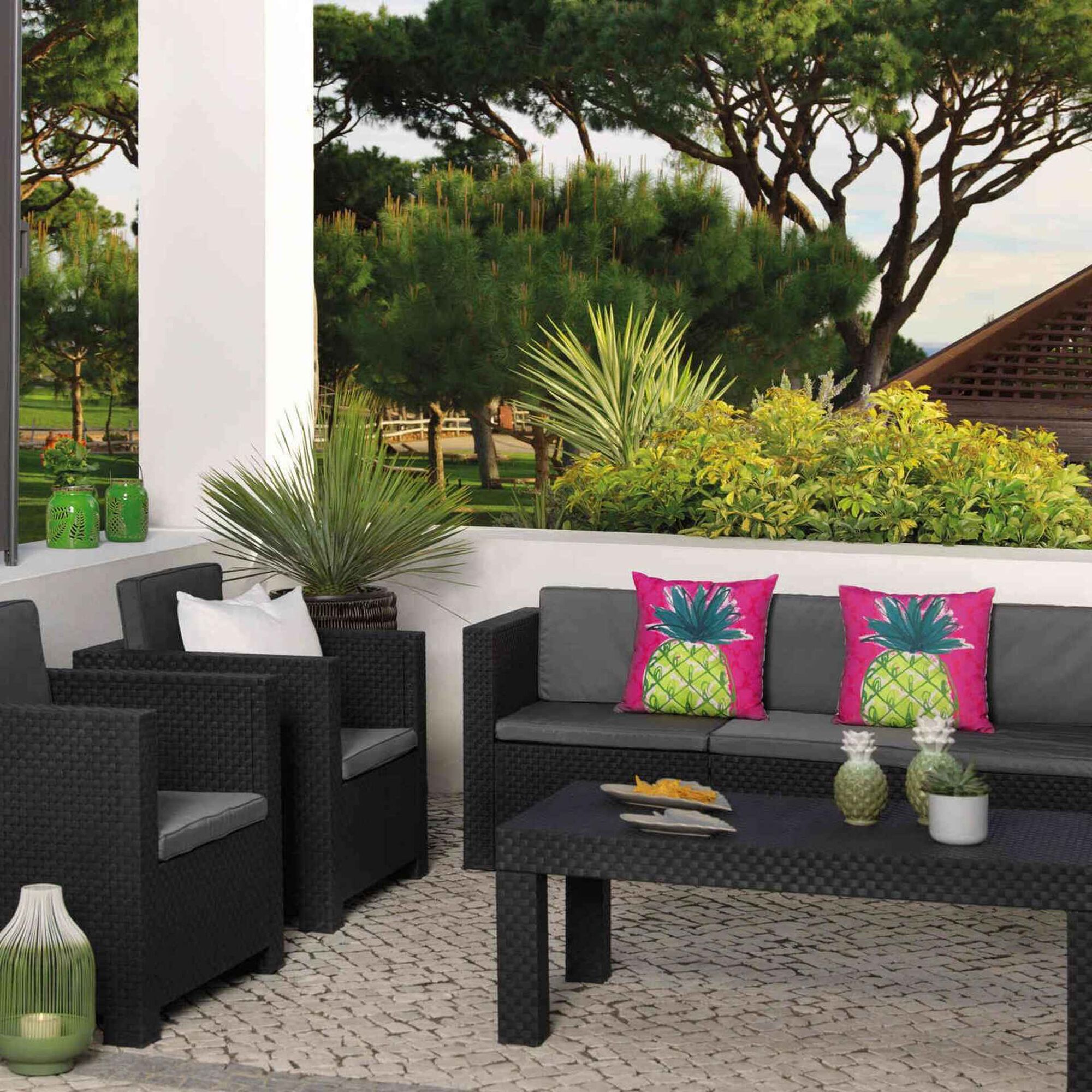 Conjunto Jardim 5 Lugares Tropea