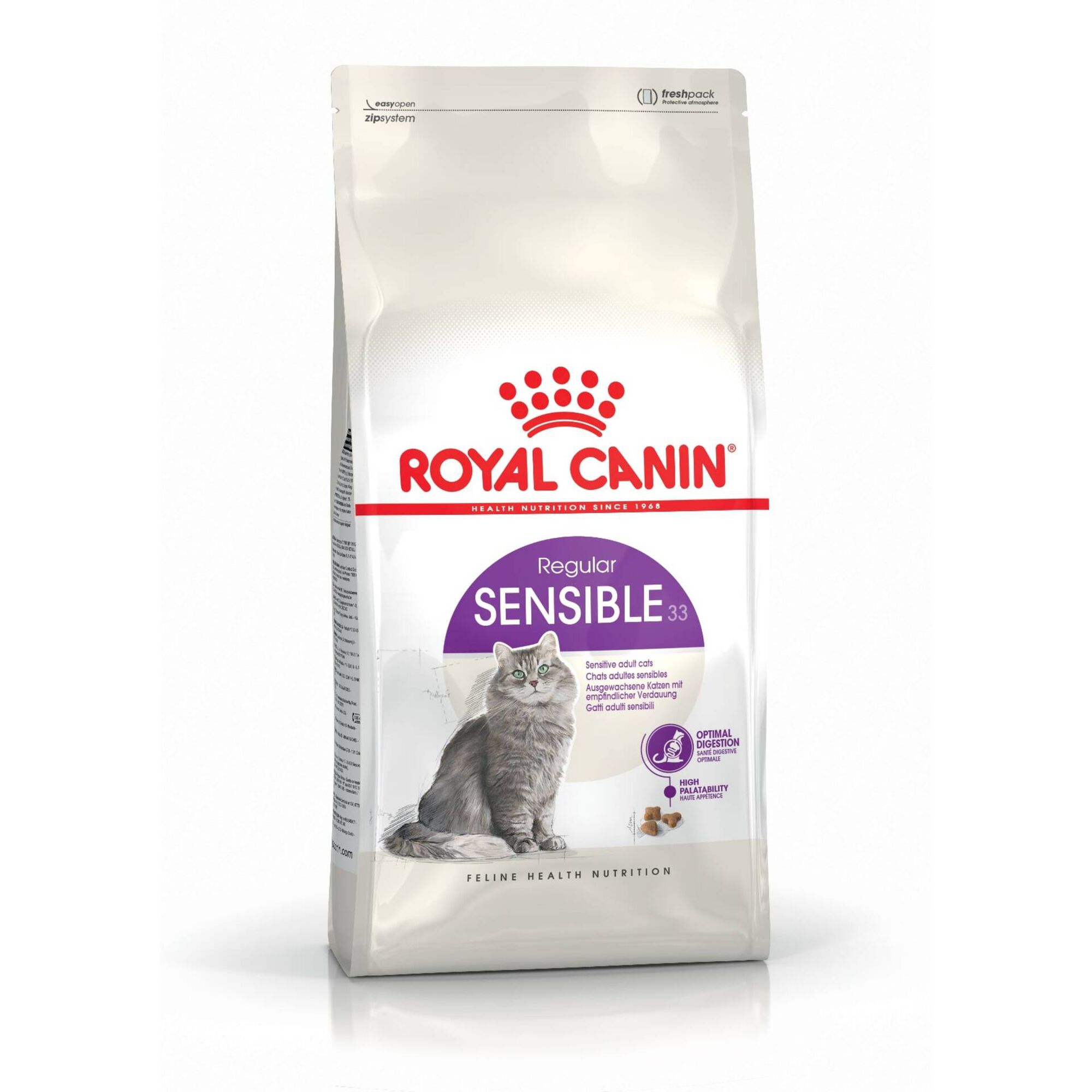 Ração para Gato Adulto Sensible Regular Ração para Gato Adulto Sensible Regular