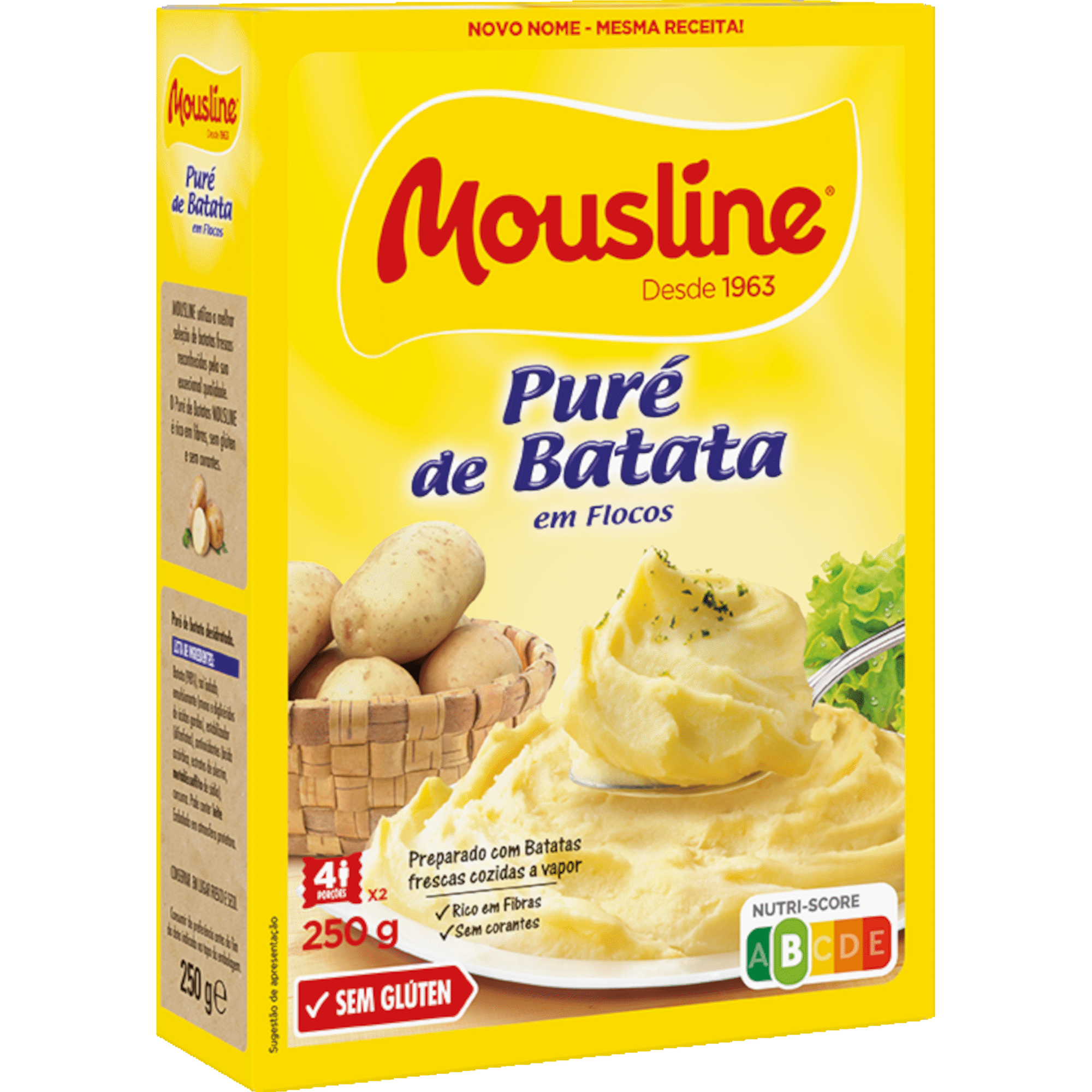 Puré de Batata sem Glúten