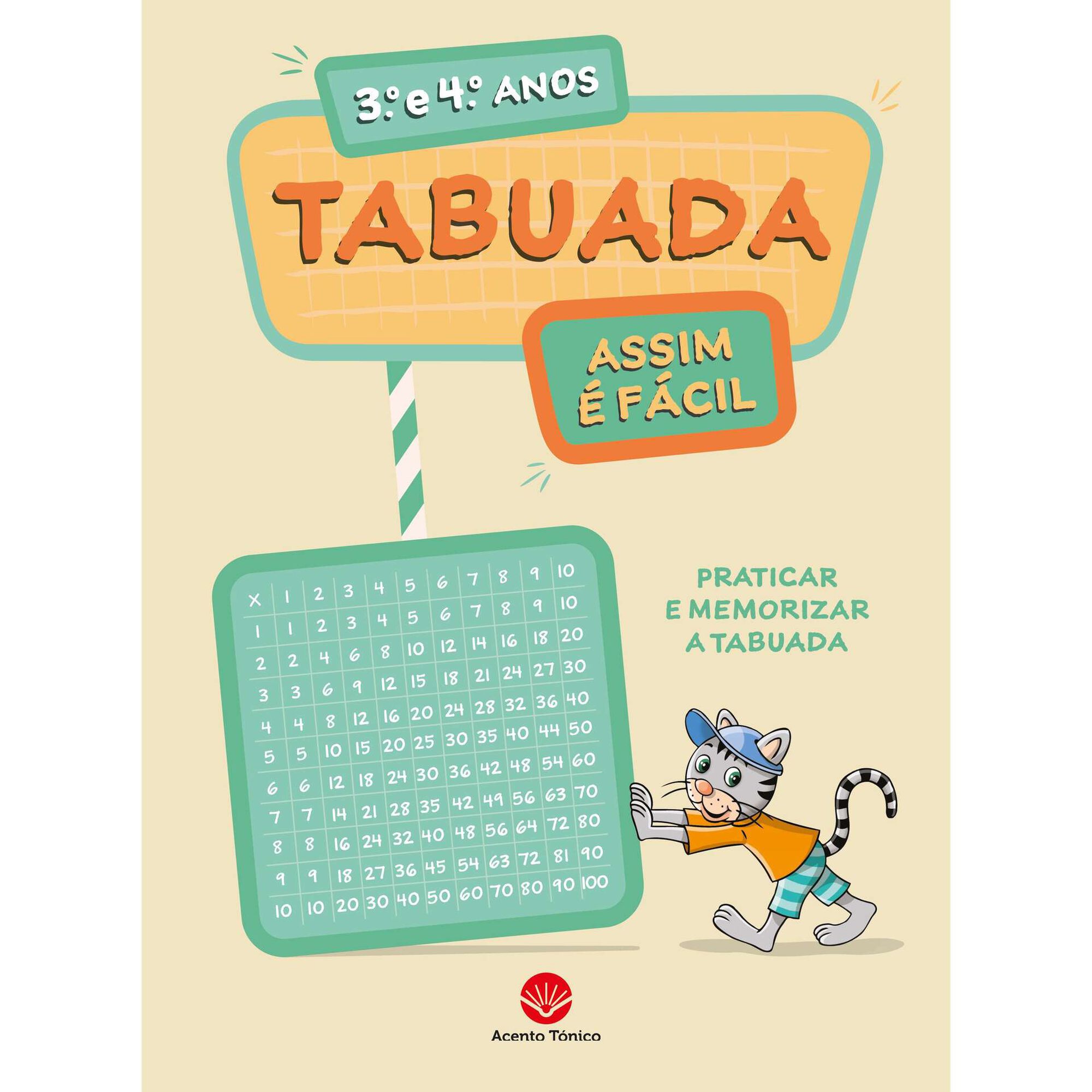 Tabuada - Assim &Eacute; F&aacute;cil - 3.&ordm; e 4.&ordm; Anos de Carlos Letra