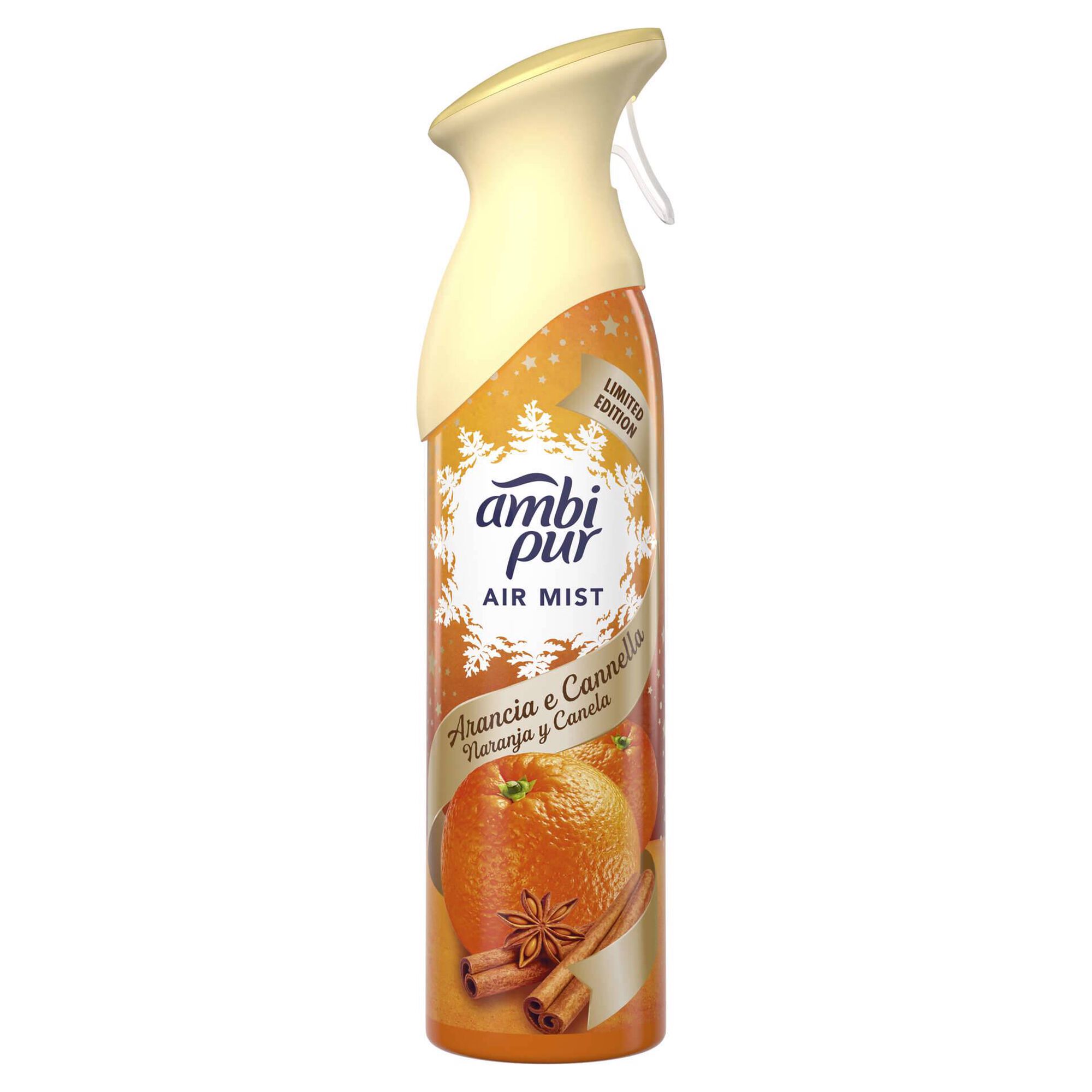 Ambientador Spray Air Mist Laranja e Canela Ambientador Spray Air Mist Laranja e Canela