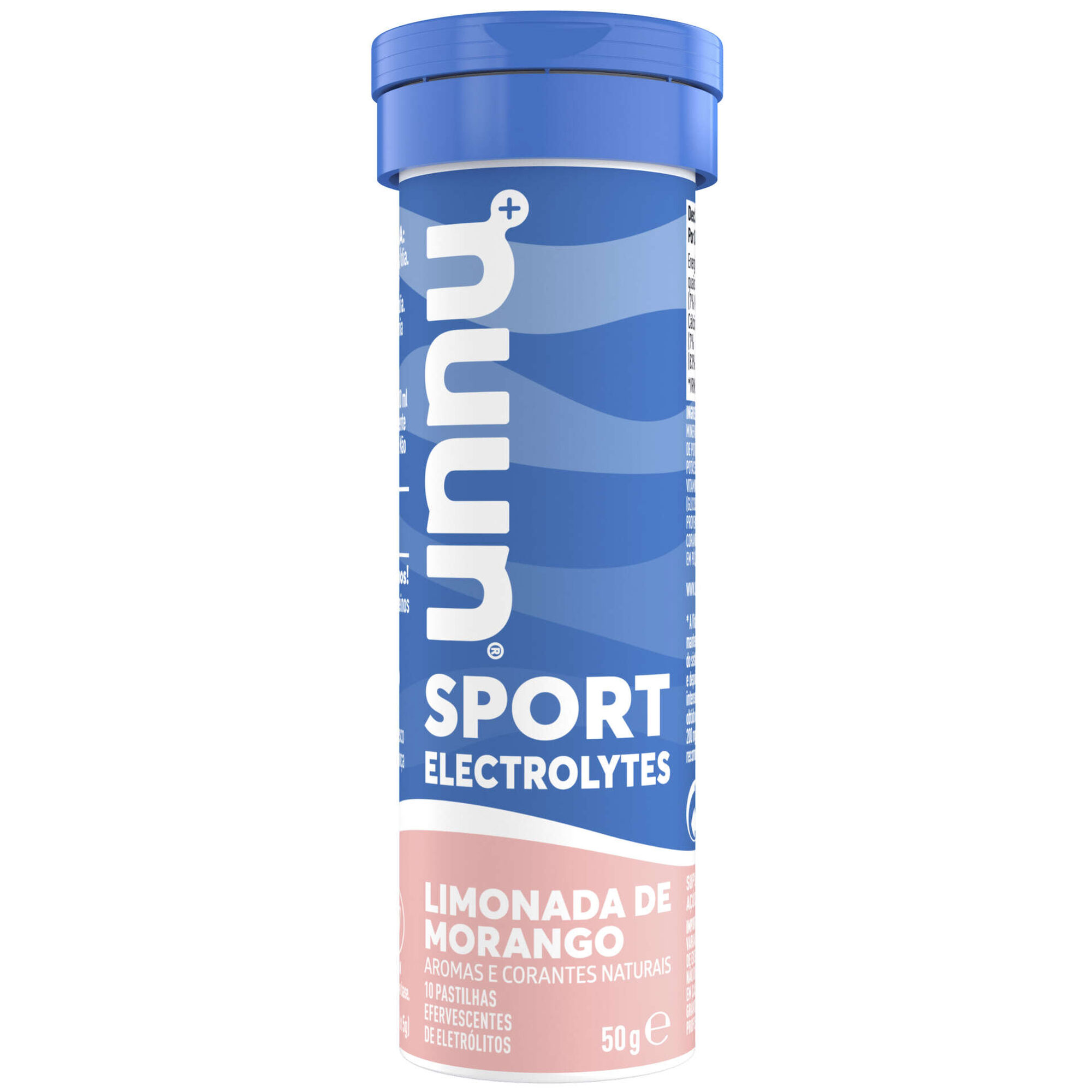 Pastilhas Efervescentes de Eletr&oacute;litos Morango-Lim&atilde;o Nuun