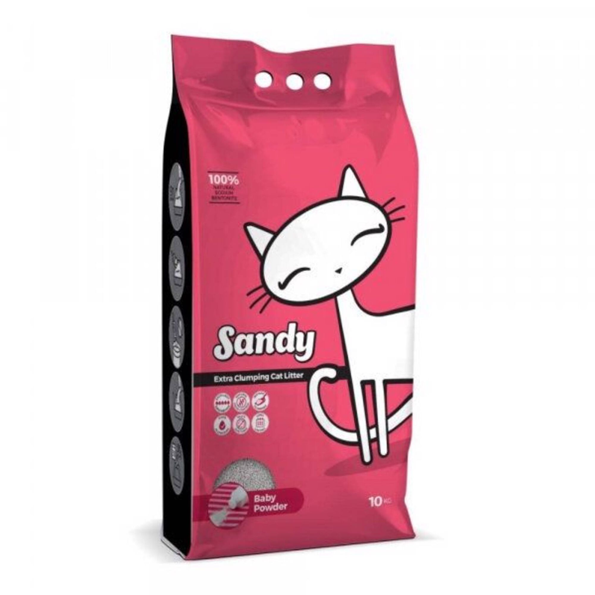 Areia Aglomerante Talco Baby Powder Sandy