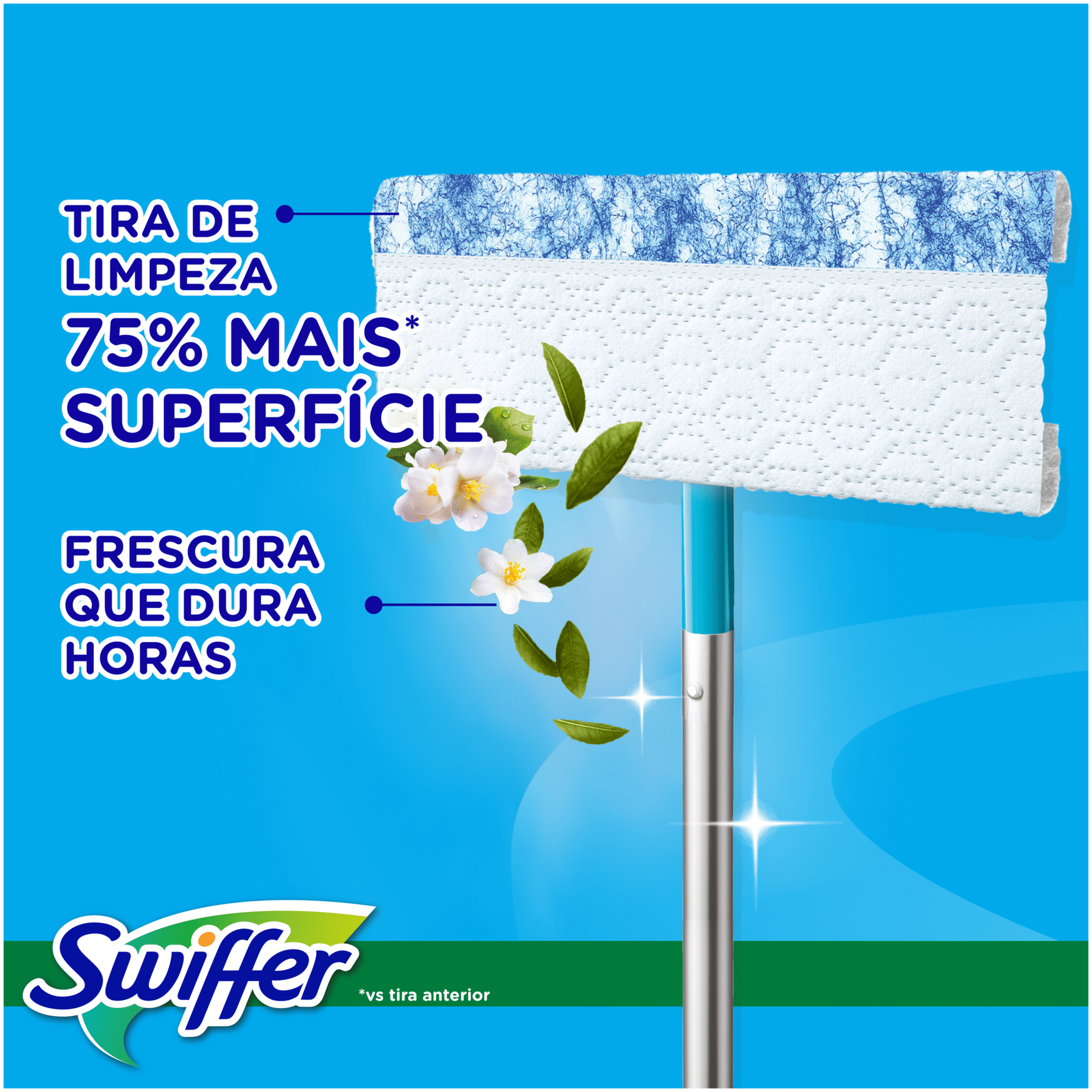 Mopa Sweeper Kit com 6 Recargas Húmidas