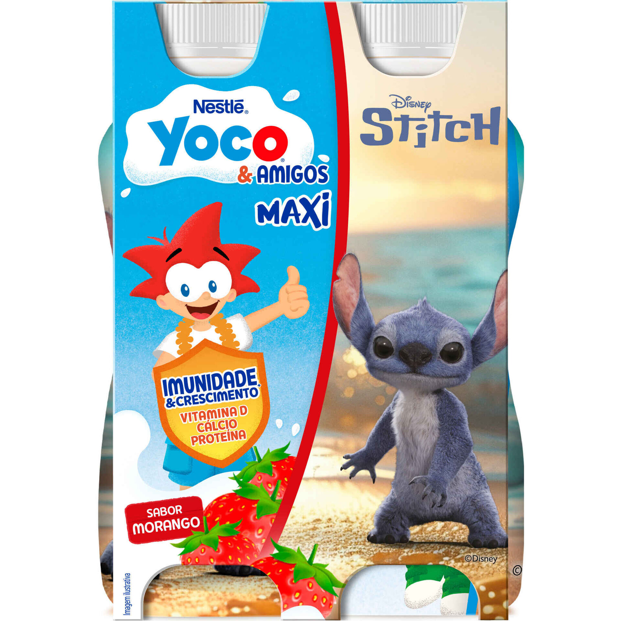 Iogurte Líquido Maxi Morango Infantil