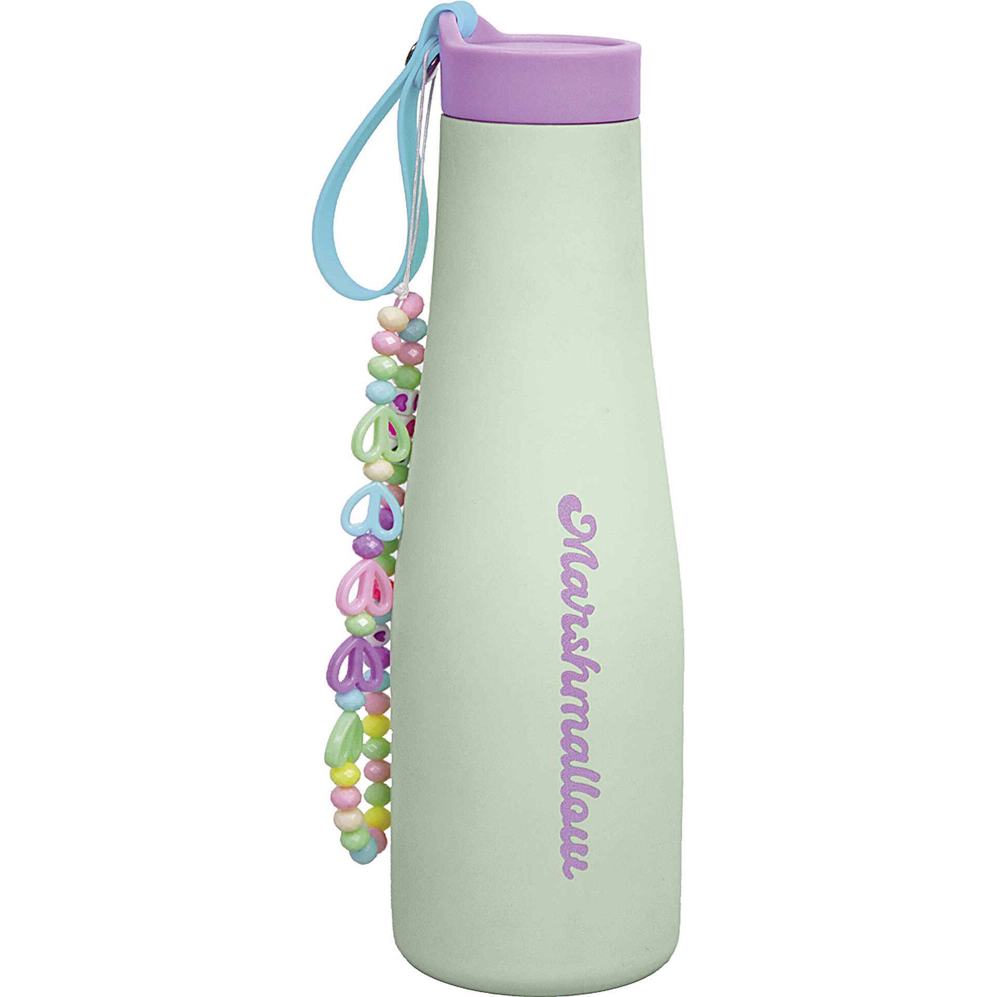 Garrafa com Chaveiro 550ml Summertime (v&aacute;rias cores) Marshmallow