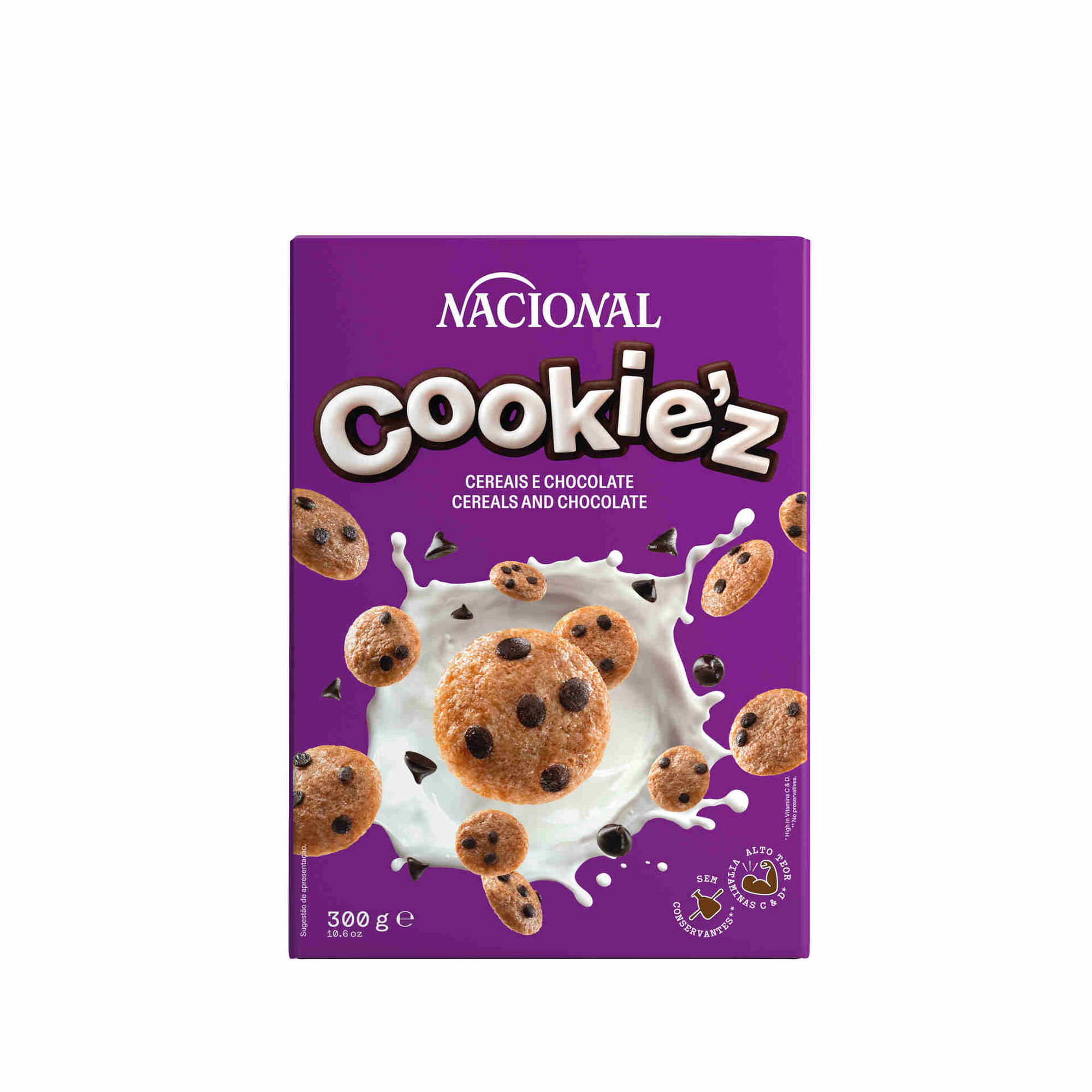 Cereais Cookiez Chocolate Cereais Cookiez Chocolate