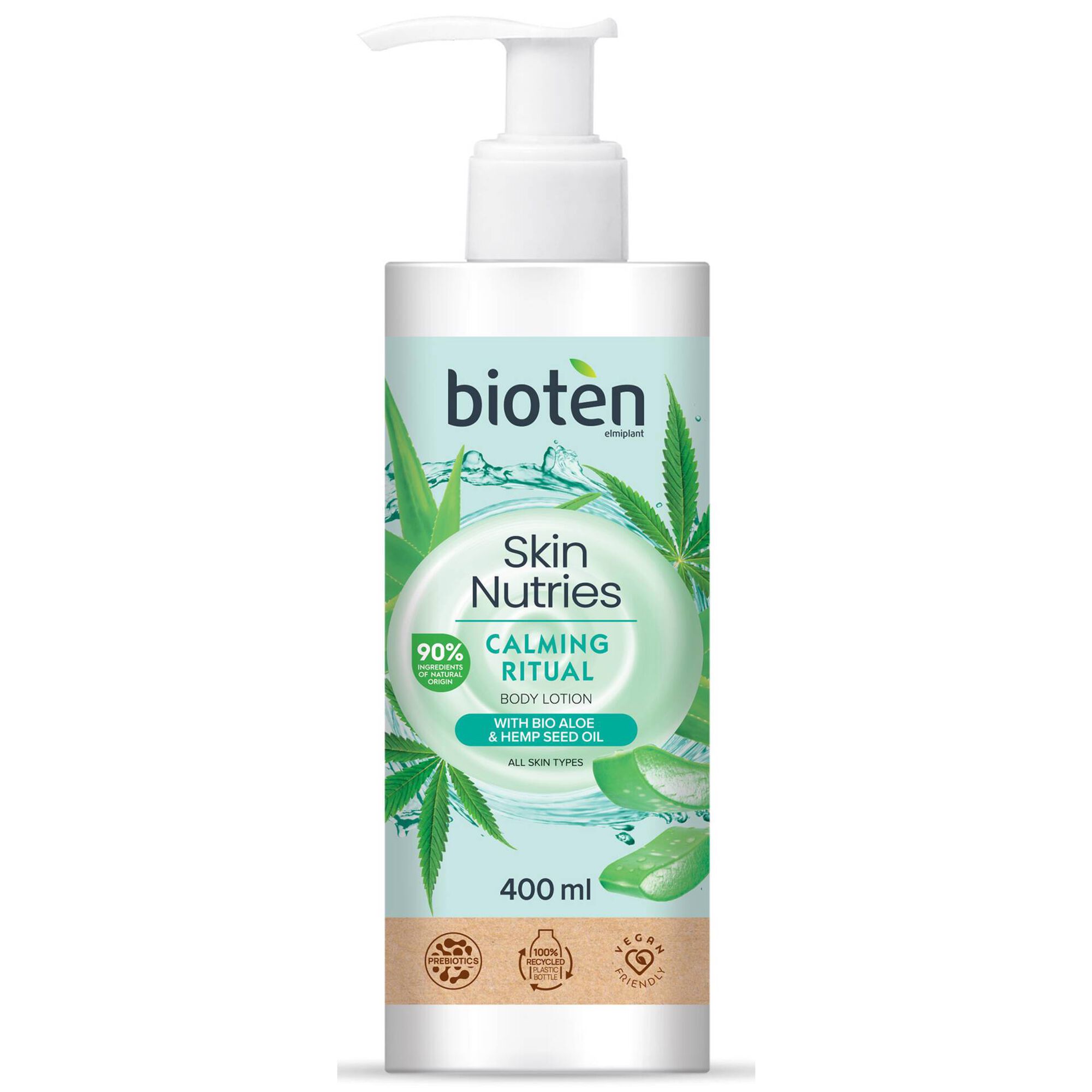 Loção Corpo Skin Nutries Aloe e Cânhamo