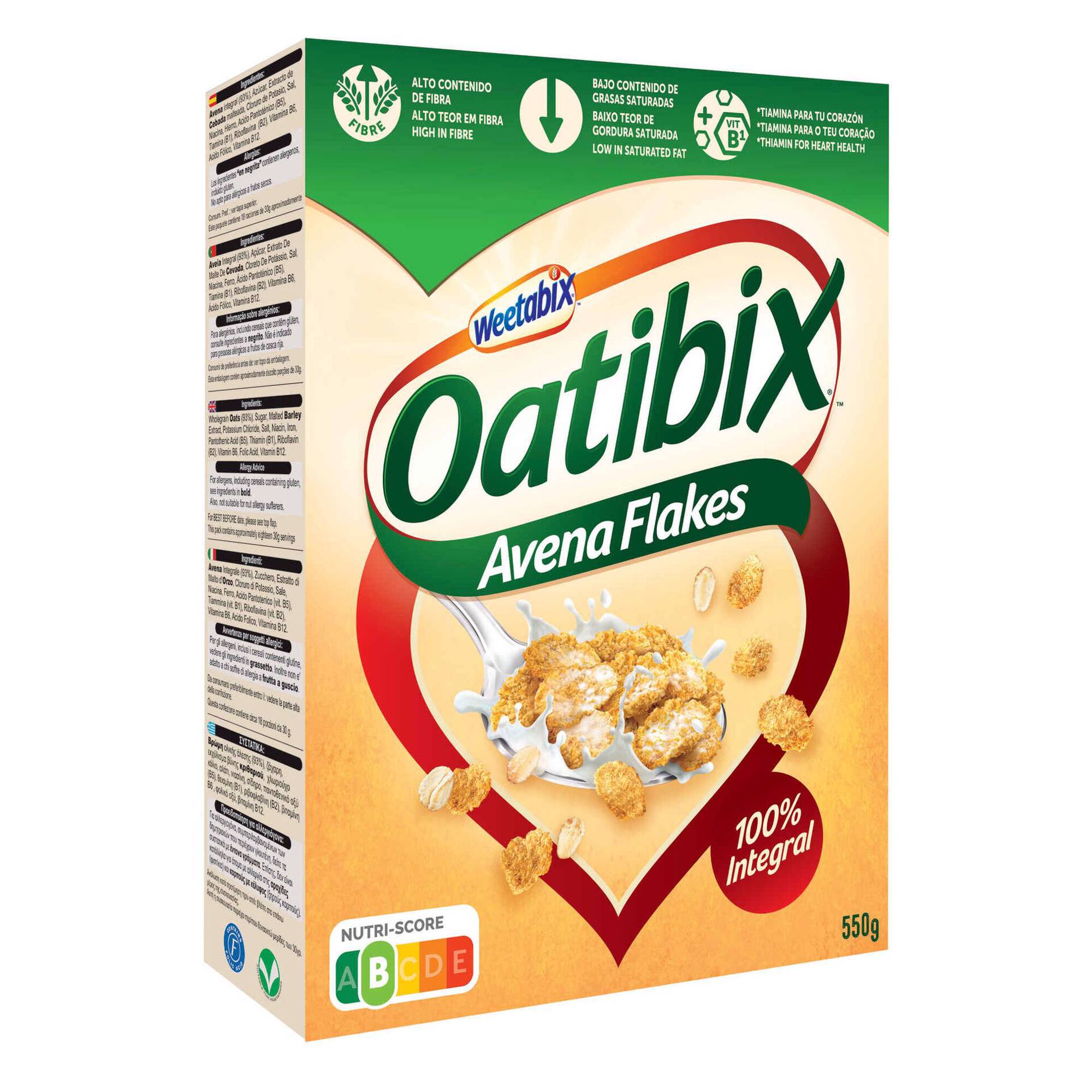 Cereais Oatbix Flocos Aveia Cereais Oatbix Flocos Aveia