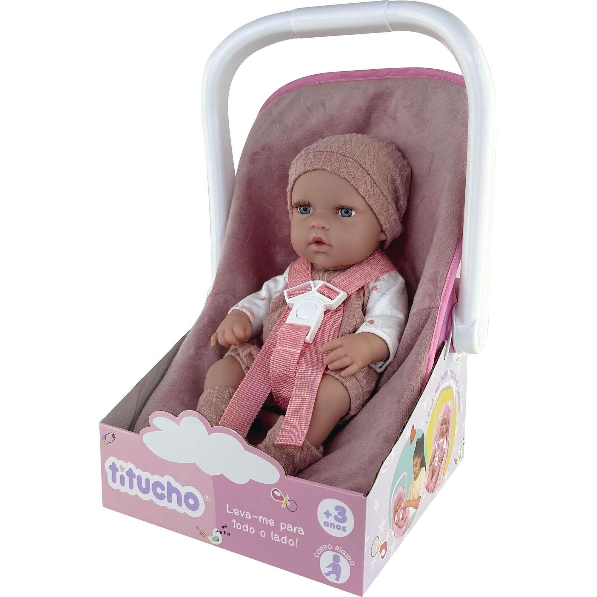Zoko Titucho - Beb&eacute; 30cm com Cadeira