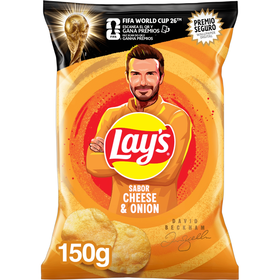 Batata Frita Lisa Sabor Queijo e Cebola Lay's