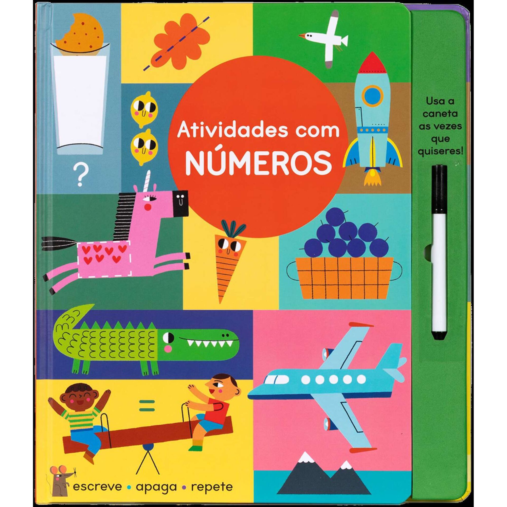 Atividades com Números - Escreve, Apaga, Repete Atividades com Números - Escreve, Apaga, Repete