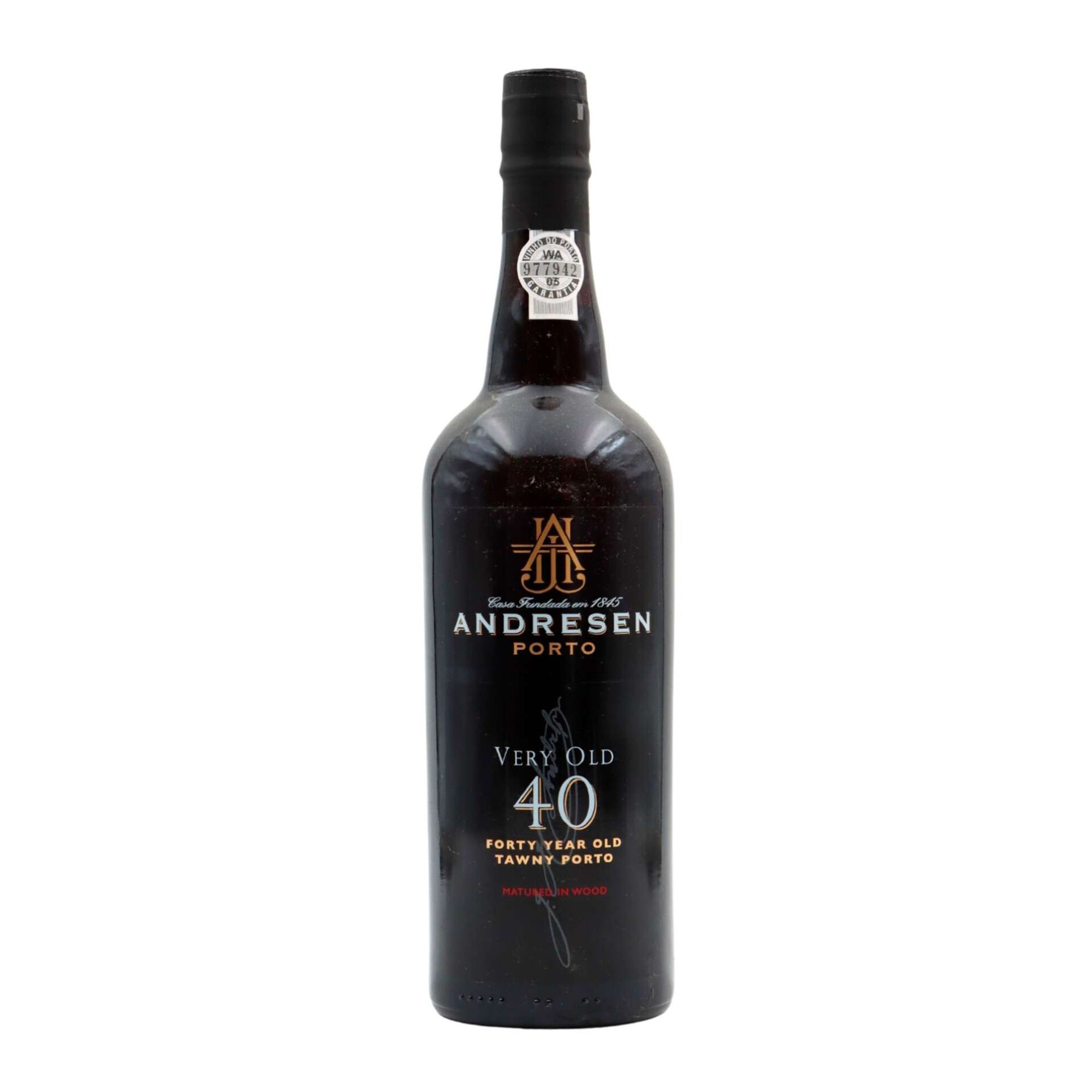 J. H. Andresen Vinho do Porto 40 Anos