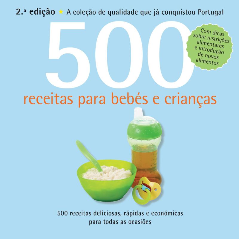 500 Receitas para Bebés e Crianças de R. Beverley Glock