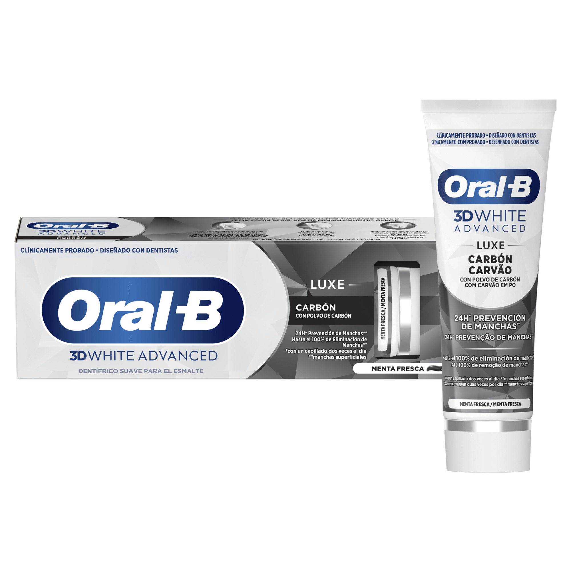 Pasta de Dentes 3D White Advance Carv&atilde;o Oral-B