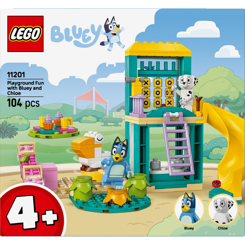 LEGO Bluey - Diversão no Parque com Bluey e Chloe - 11201