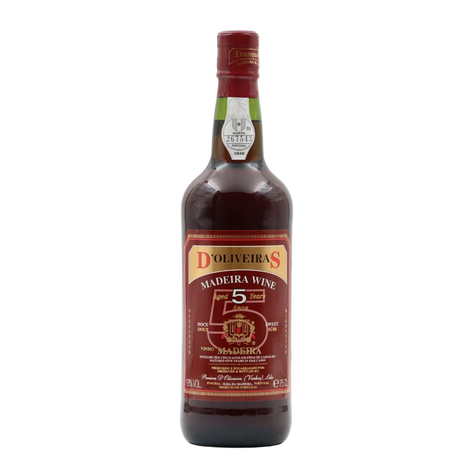 D'Oliveiras Doce 5 Anos Vinho da Madeira