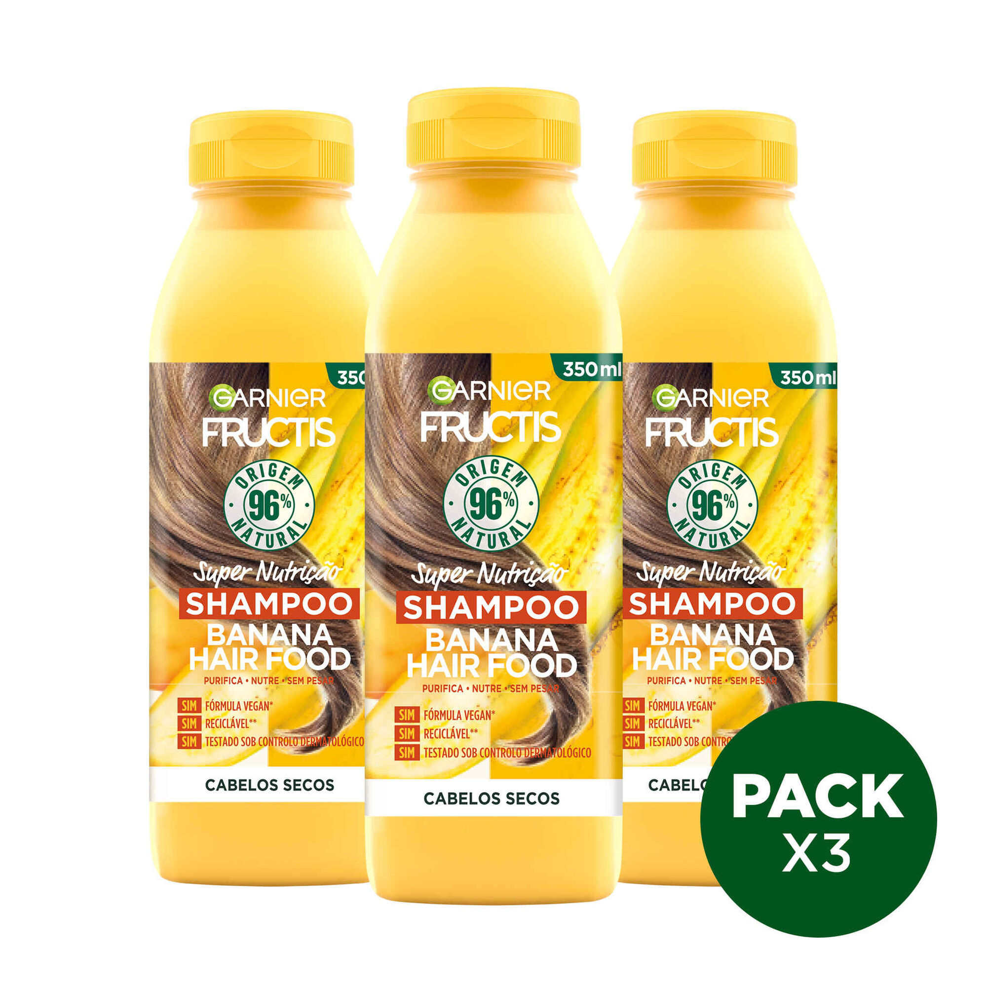 Champô Fructis Hair Food Banana Champô Fructis Hair Food Banana