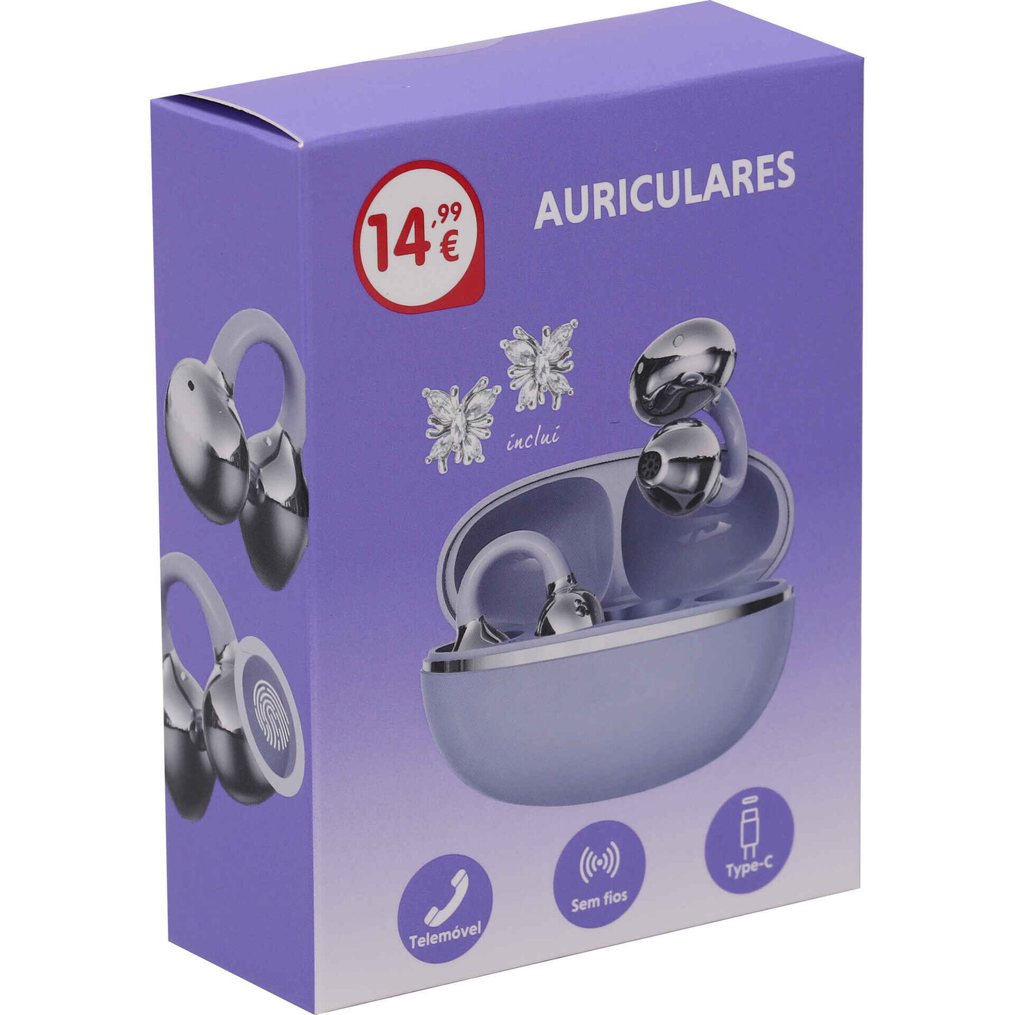 Auriculares sem Fios Bluetooth Bazar&atilde;o