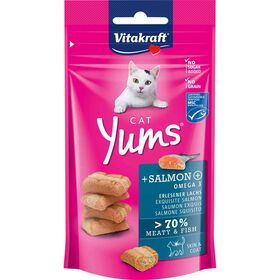 Snack para gato Yums Salm&atilde;o Vitakraft