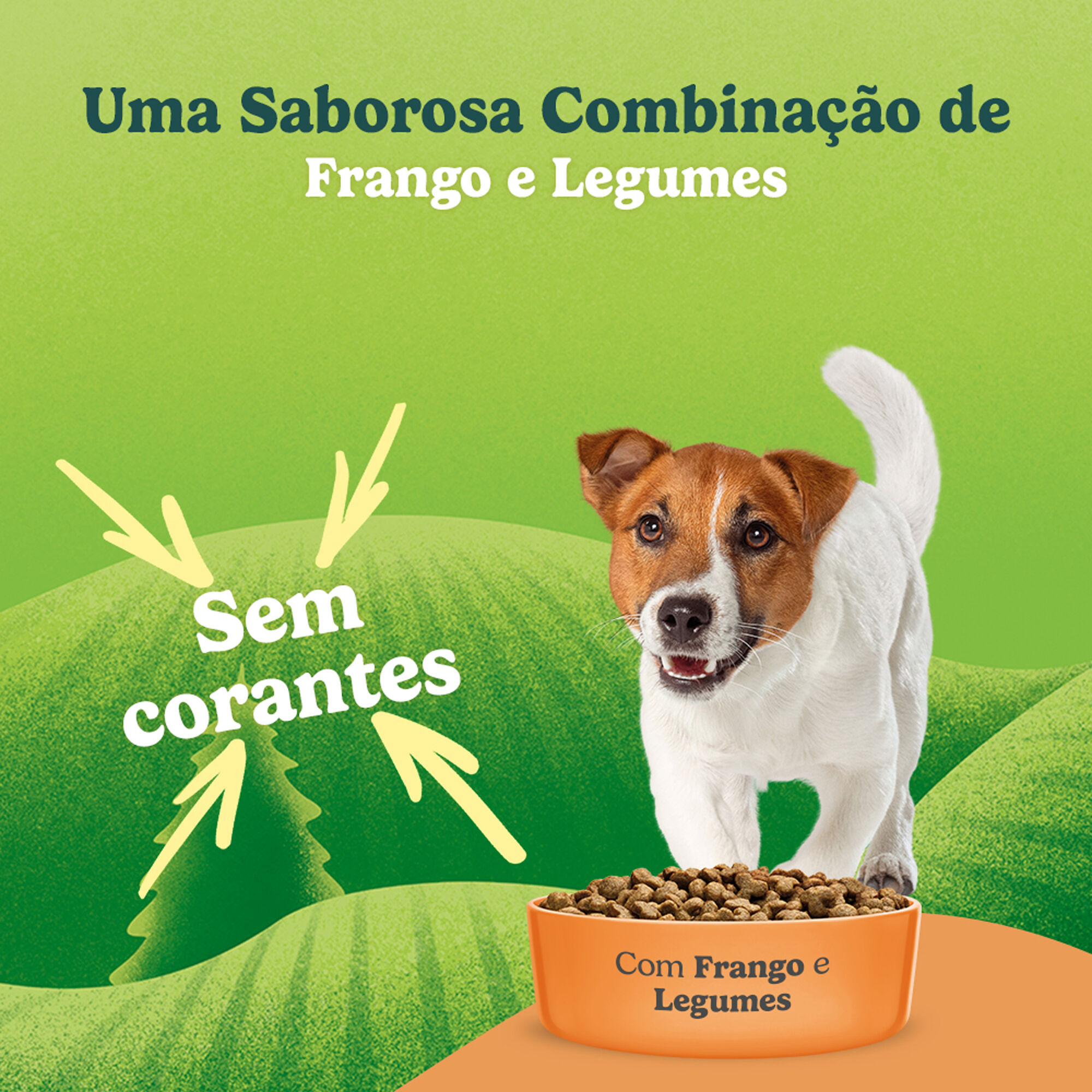 Ra&ccedil;&atilde;o para C&atilde;o Adulto Mini Menu Frango e Legumes Purina Friskies