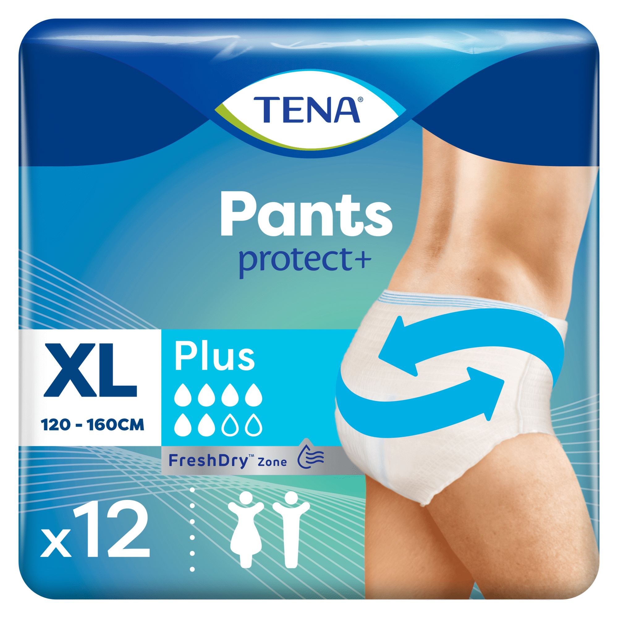Cuecas Incontinência Pants Plus XL