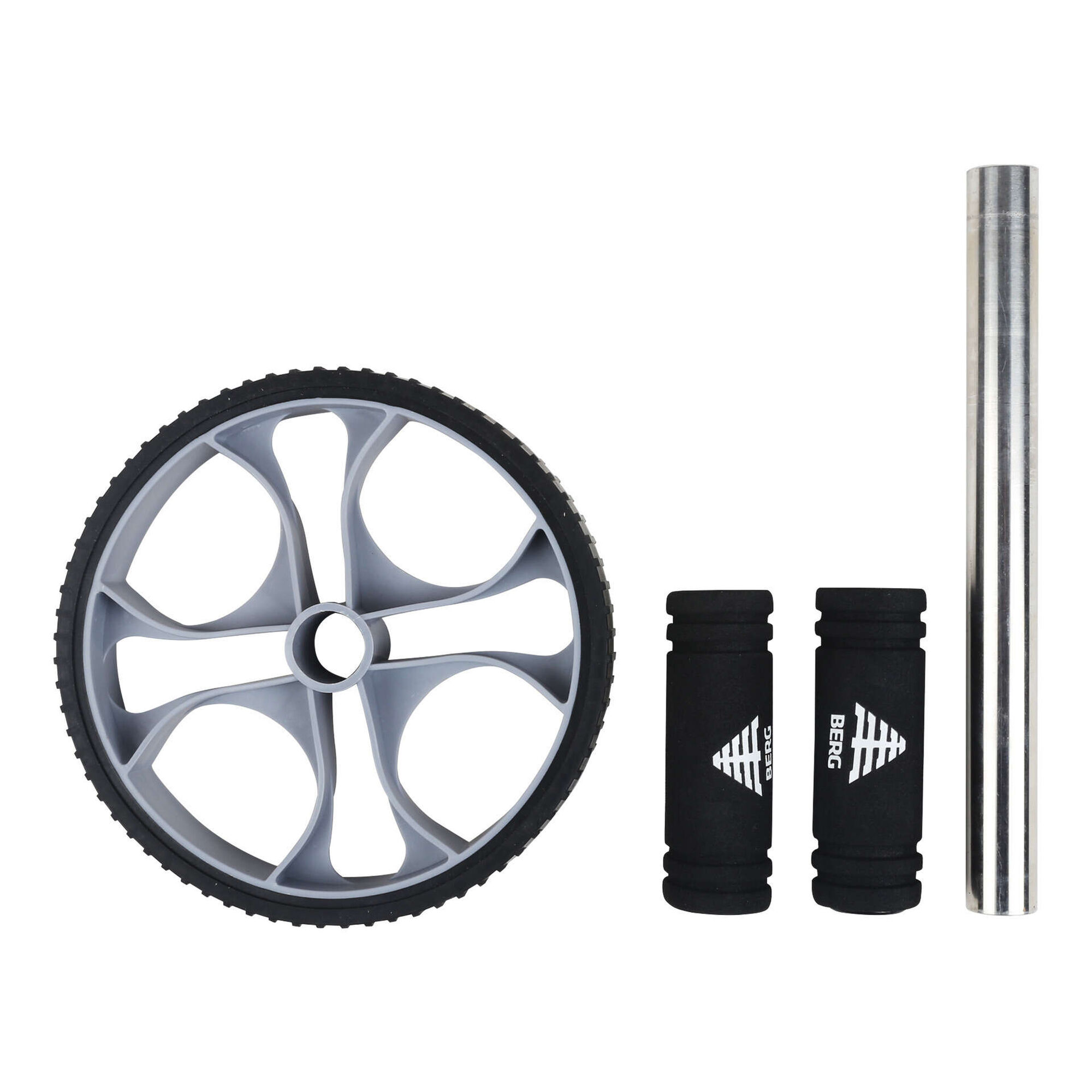 Roda de Abdominais Preta Berg