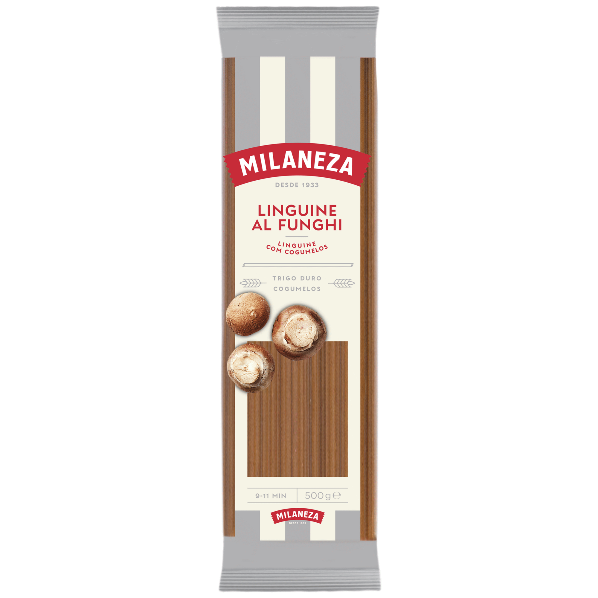 Massa Linguine com Cogumelos