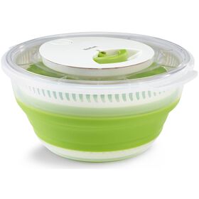 Escoador de Salada Retr&aacute;til Verde Tefal