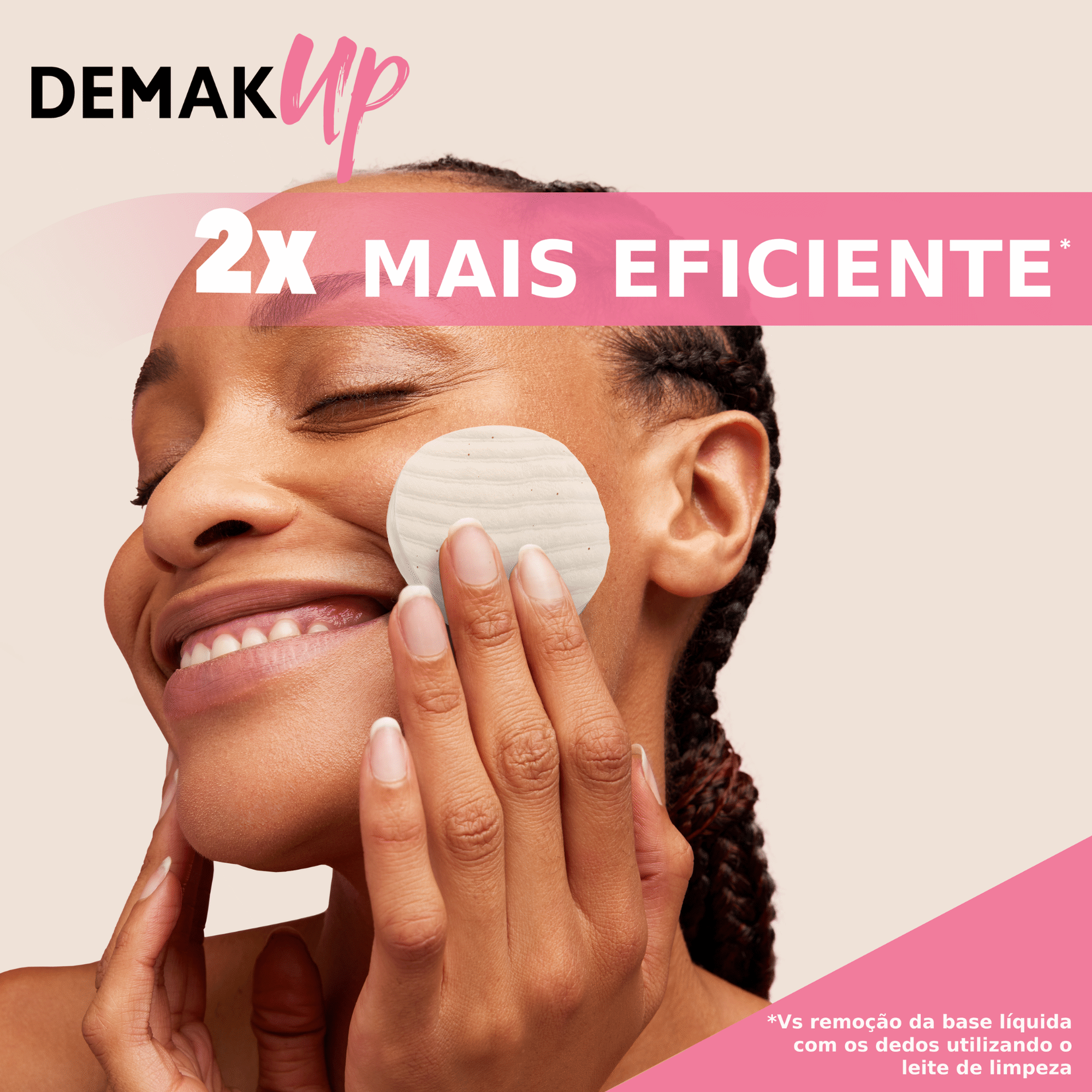 Discos de Algodão Desmaquilhantes Não Branqueados Cocoon Redondos