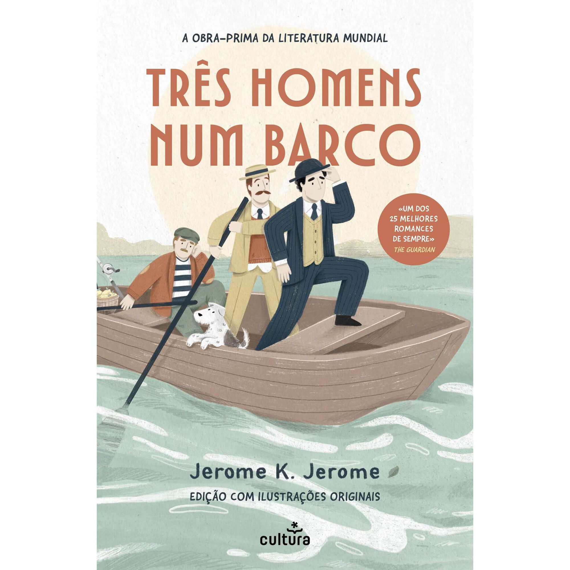 Tr&ecirc;s Homens Num Barco de Jerome K. Jerome