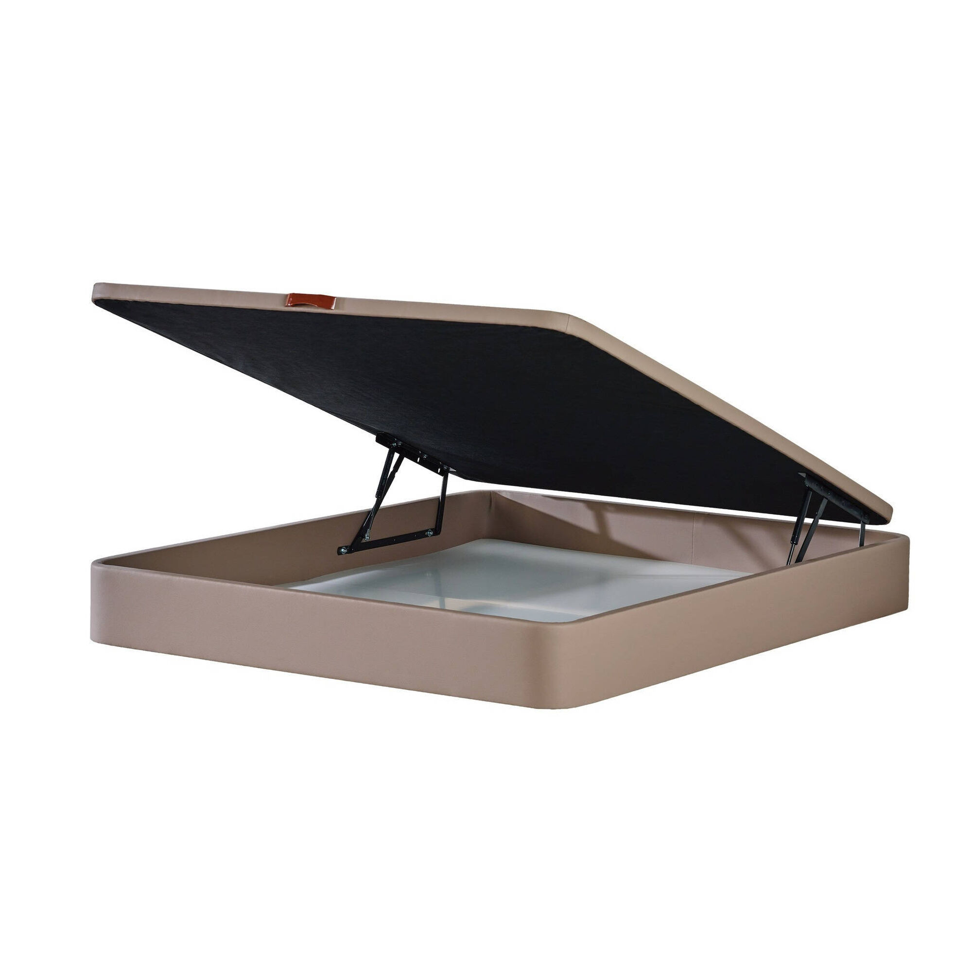 Sommier Articulado Estofado Casal Castanho Summer Atlantis