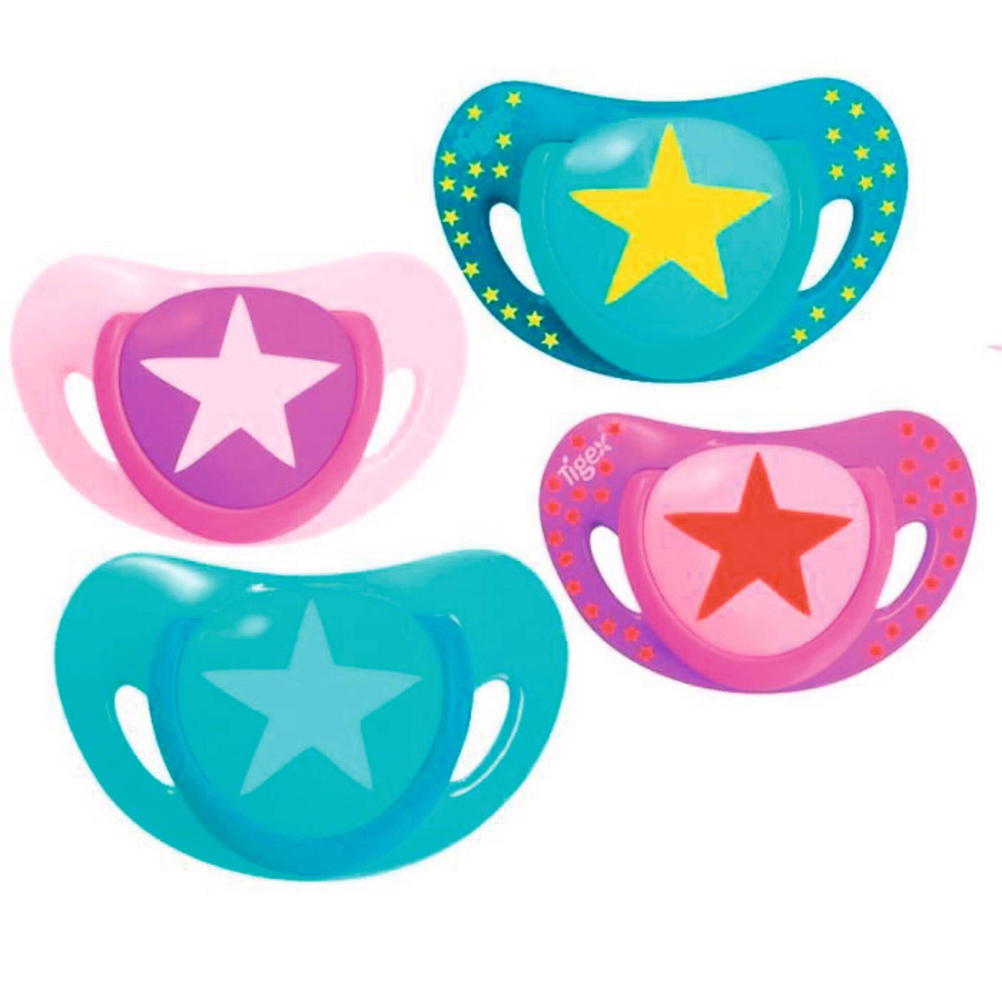 Chupetas 6-18M Silicone Smart (várias cores) Chupetas 6-18M Silicone Smart (várias cores)
