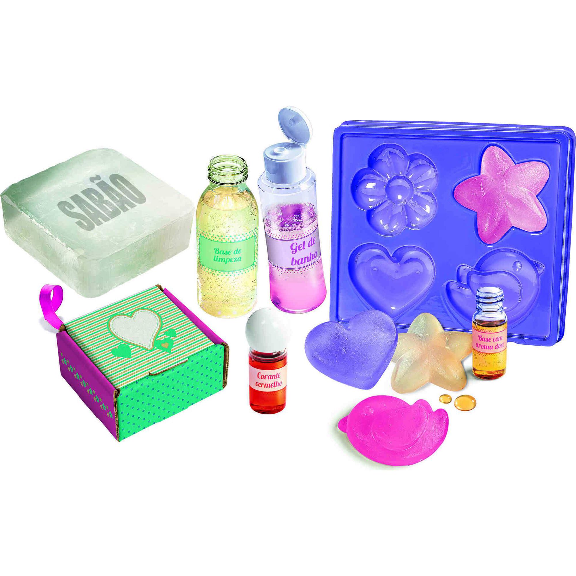 Clementoni - Ci&ecirc;ncia & Jogo - Laborat&oacute;rio de Sabonetes