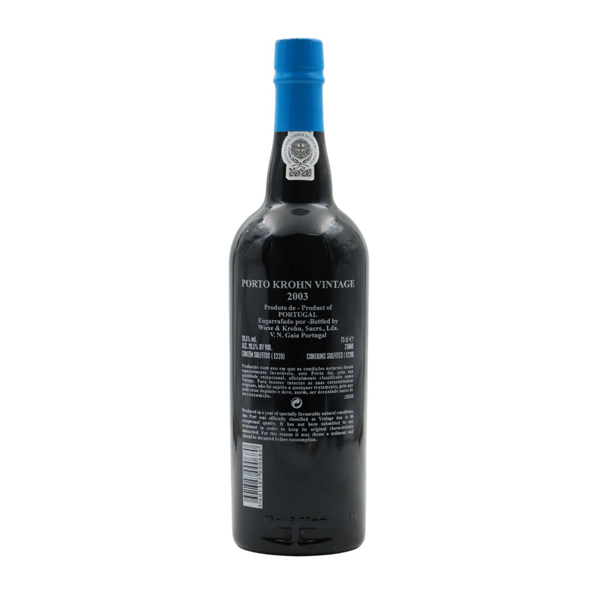 Krohn Vinho Do Porto Vintage 2003