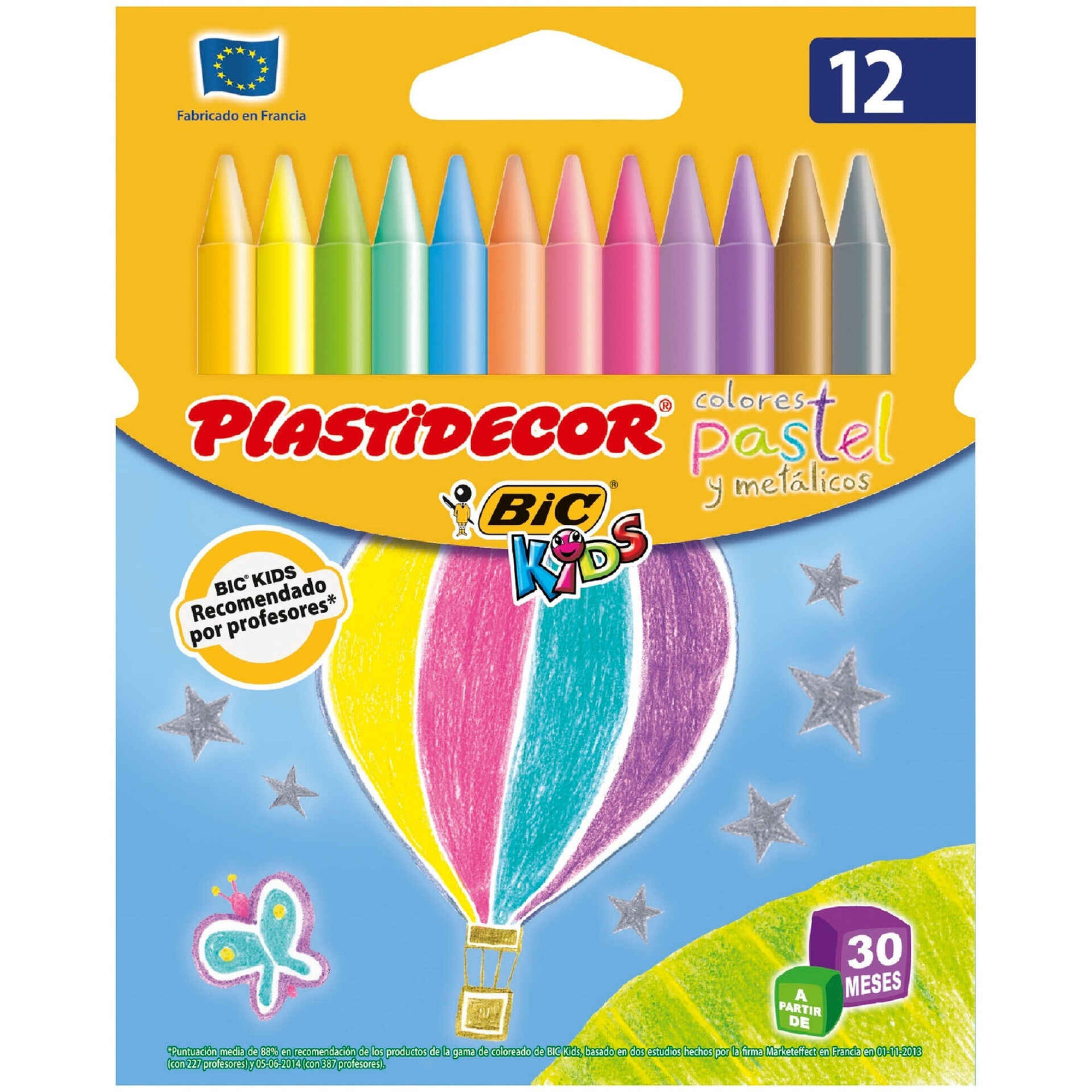 Lápis de Cera Kids Plastidecor Lápis de Cera Kids Plastidecor