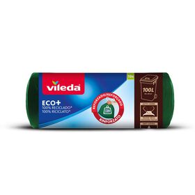 Sacos Lixo Eco+ Reforçado Vileda 10 un