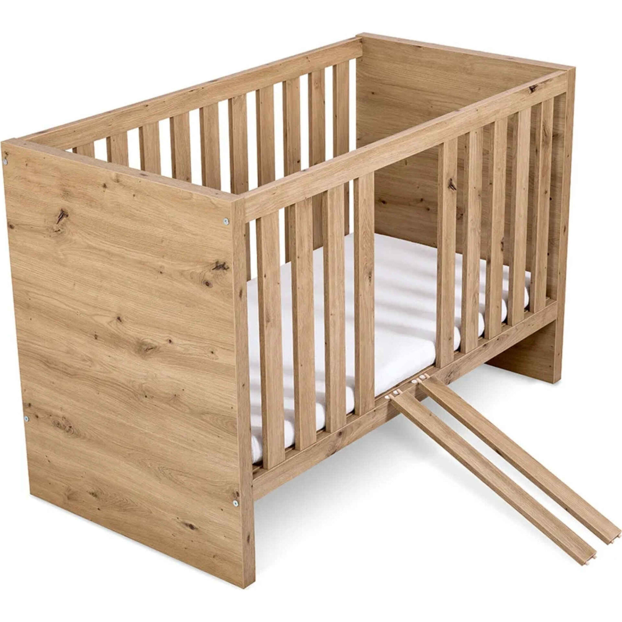 Cama de Grades com Barreira de Segurança 128x66x85cm Amélia Carvalho