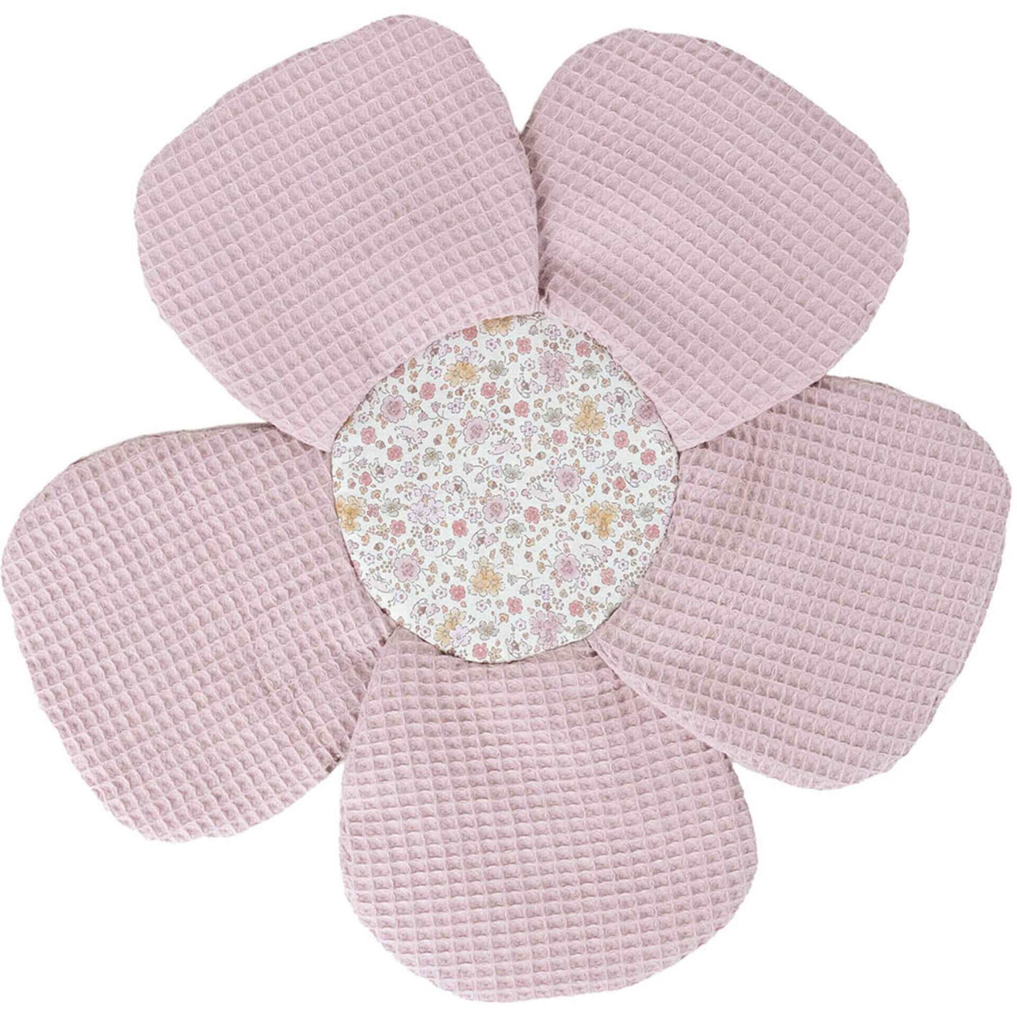 Reborn - Beb&eacute; Elegance Adi Rosa com Manta Flor
