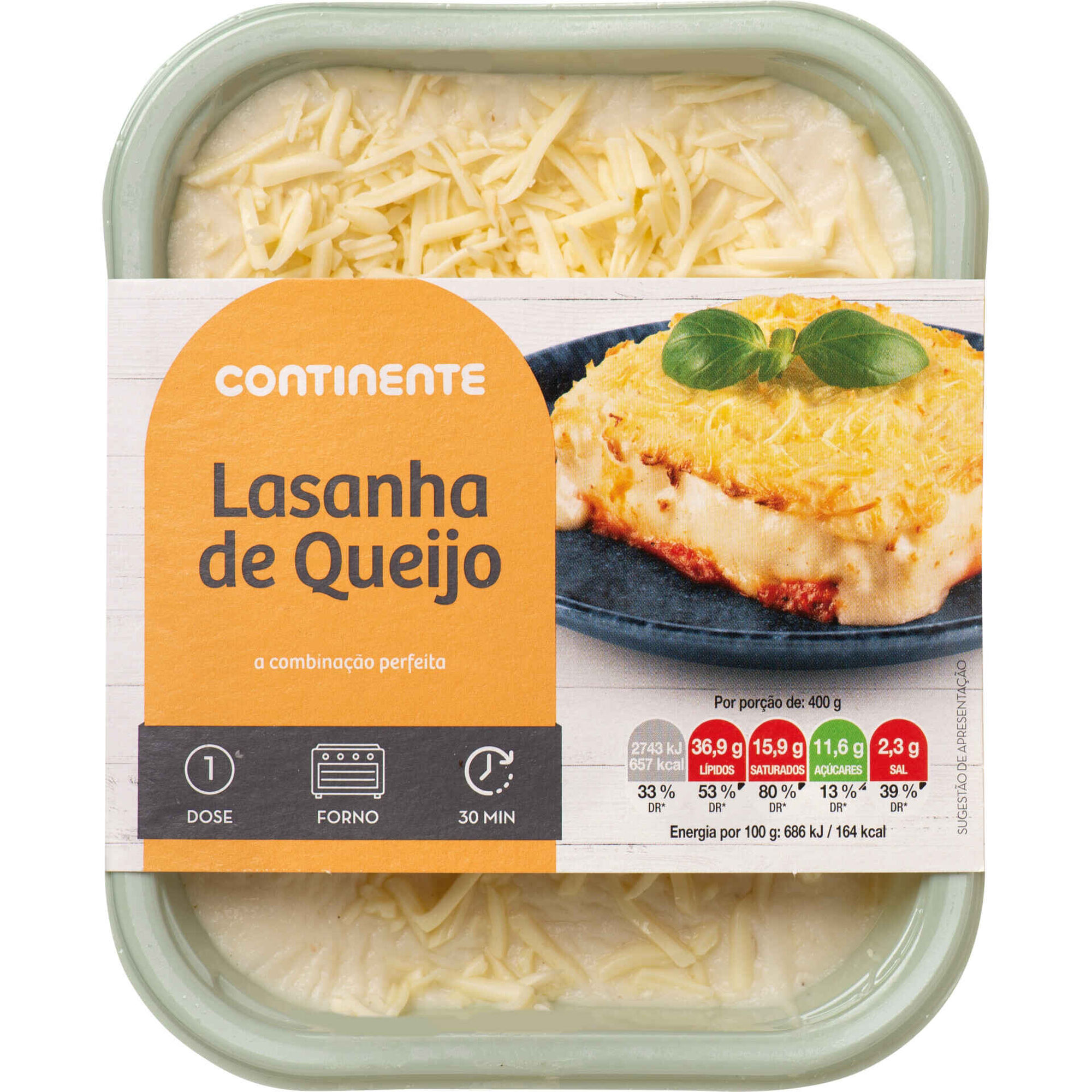 Lasanha de Queijo Lasanha de Queijo