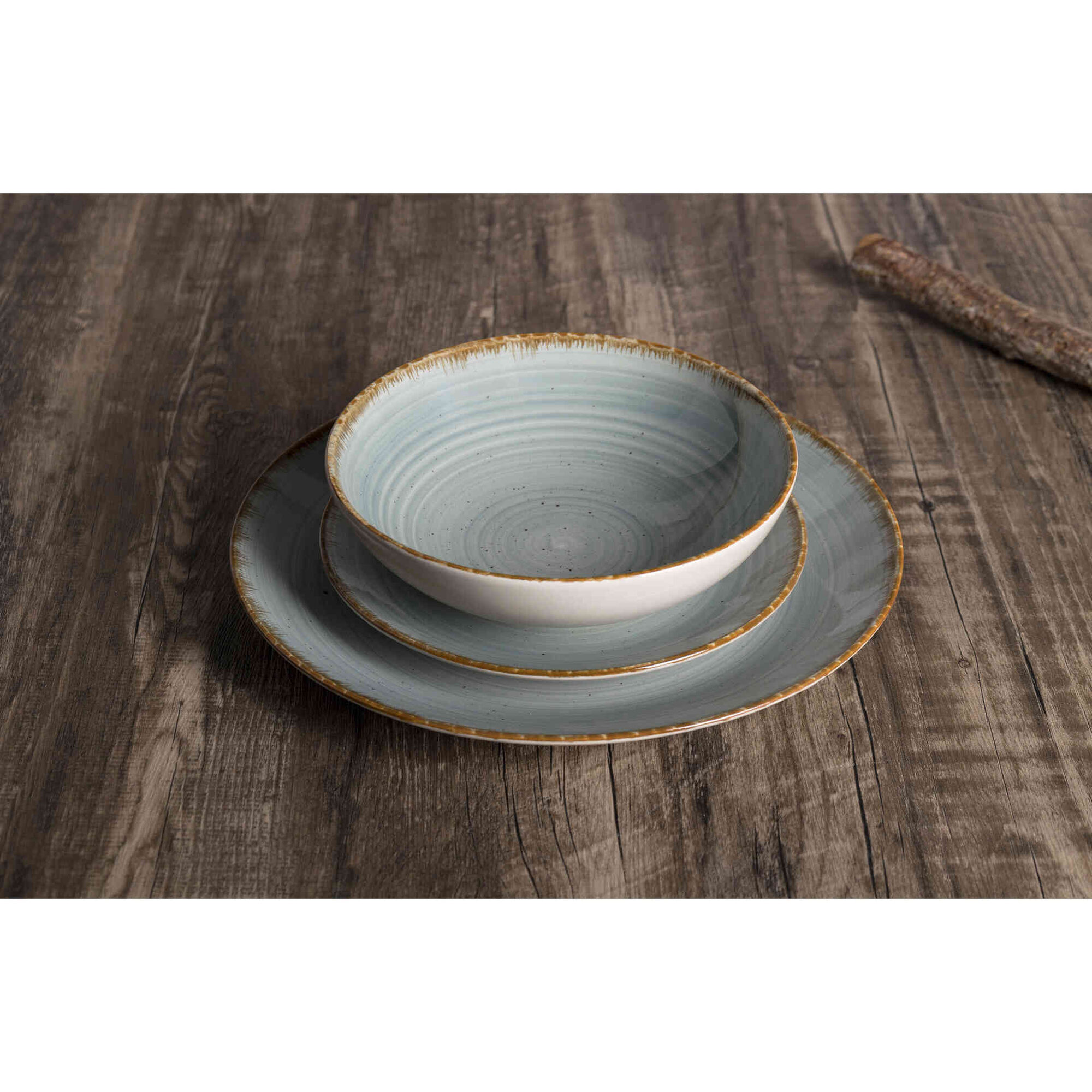Servi&ccedil;o de Mesa 4 Pessoas Verde Deep Moss Kasa