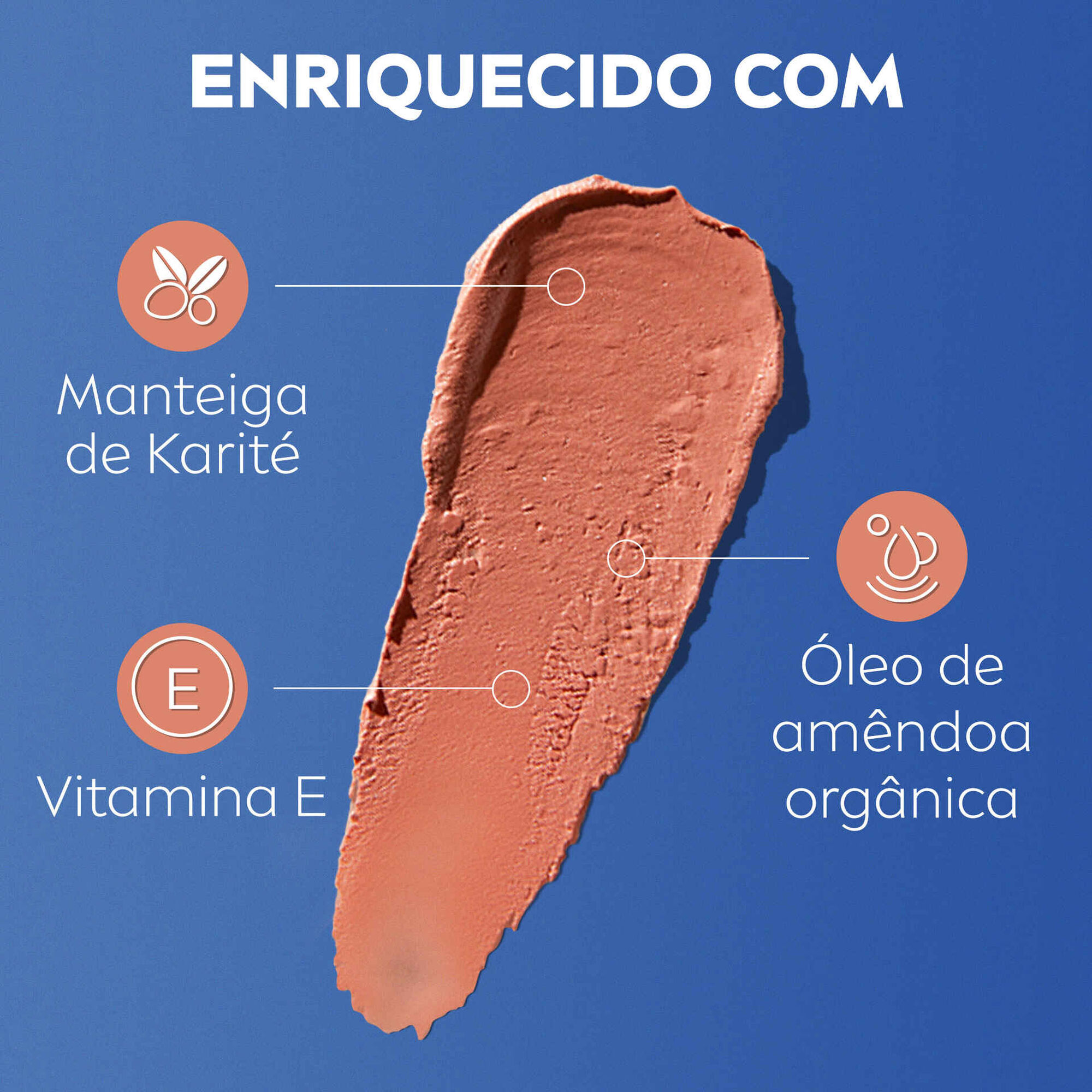 Batom Lip&Cheek Caring Beauty Nude Batom Lip&Cheek Caring Beauty Nude