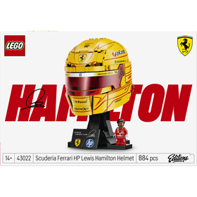LEGO - Capacete Scuderia Ferrari HP de Lewis Hamilton - 43022